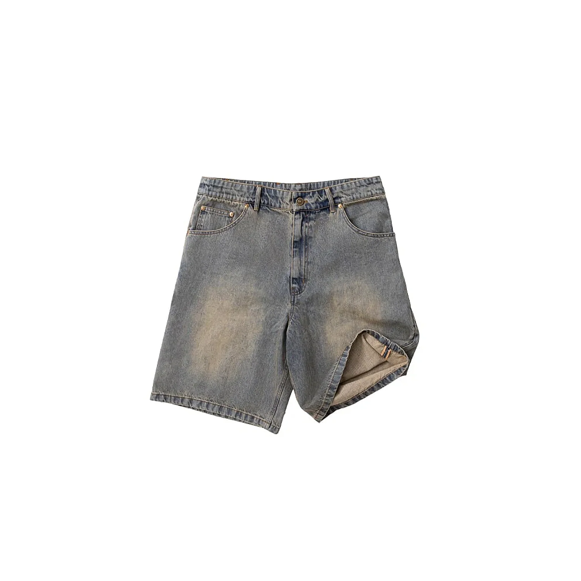 Brigade Mens Denim Carpenter Shorts - Image 4