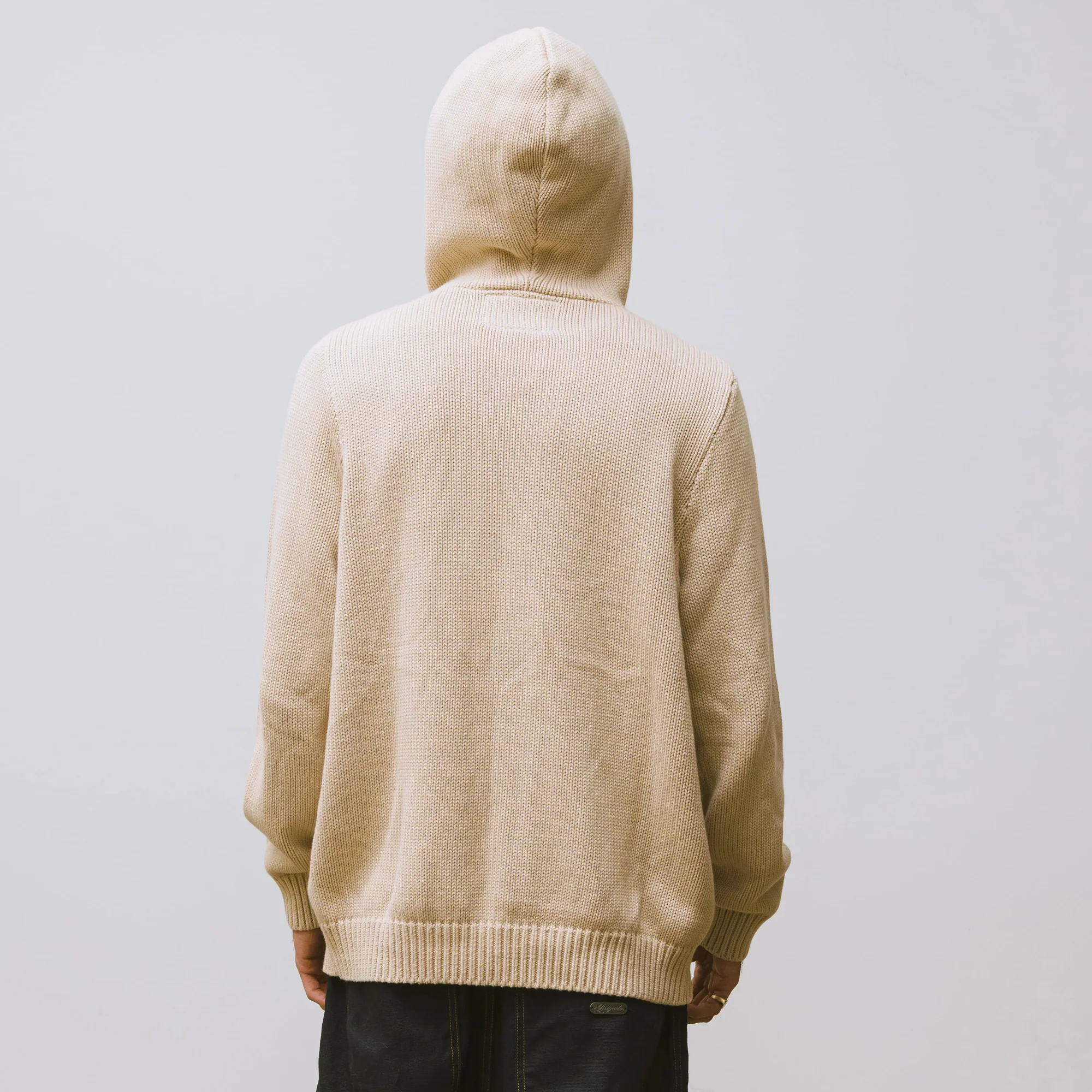 Brigade Mens El Padre Zip Knit Hoodie - Image 4