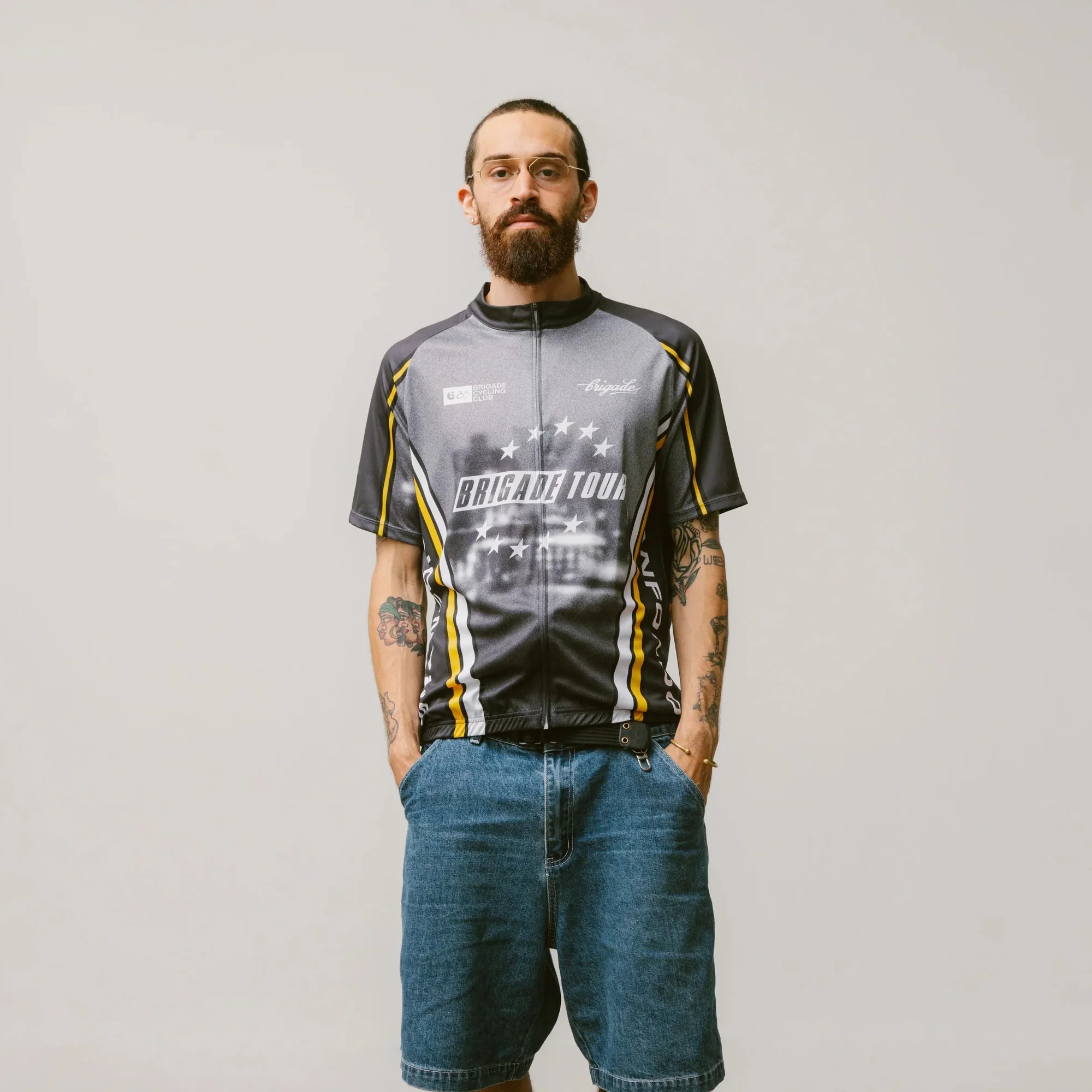 Brigade Mens Granfonodo Cycling Jersey - Image 2