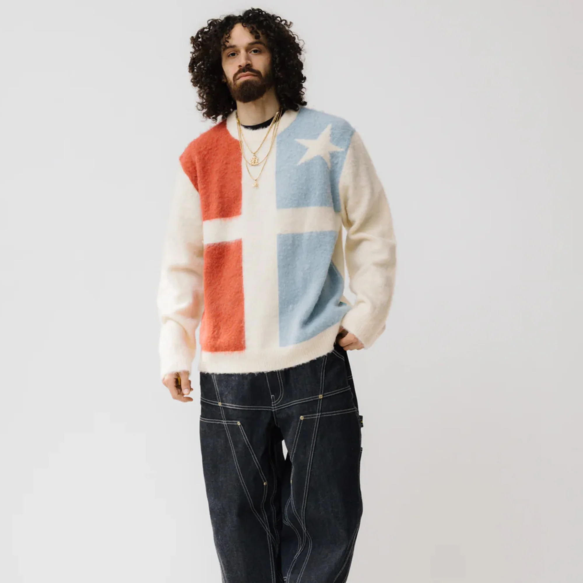 Brigade Mens Lares Flag Sweater - Image 2