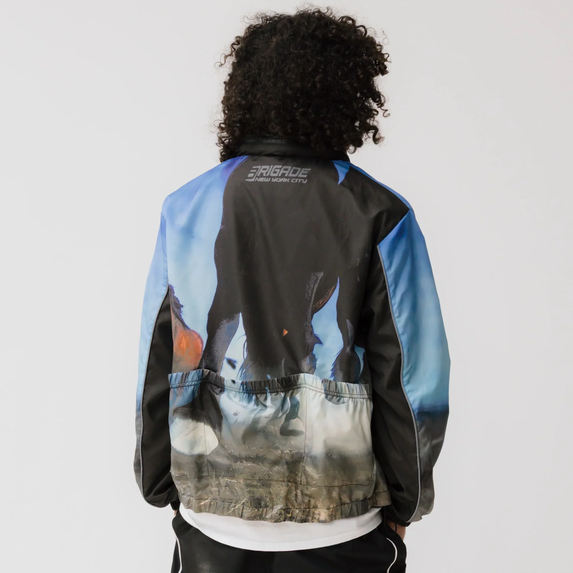 Brigade Mens Race Horse Cycling Jacket - Image 2