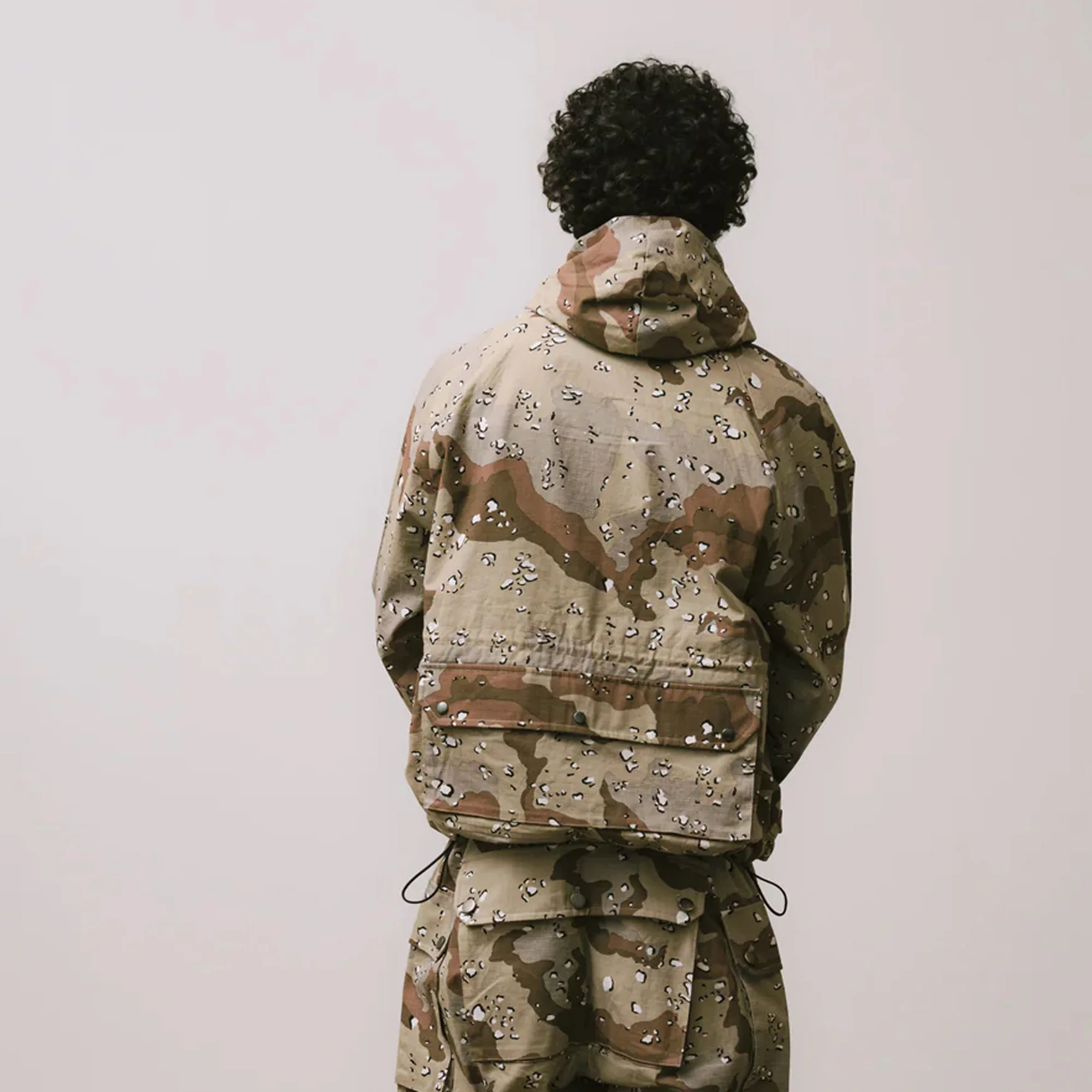 Brigade Mens Ripstop Camo Mountain Smock Jacket - Image 4