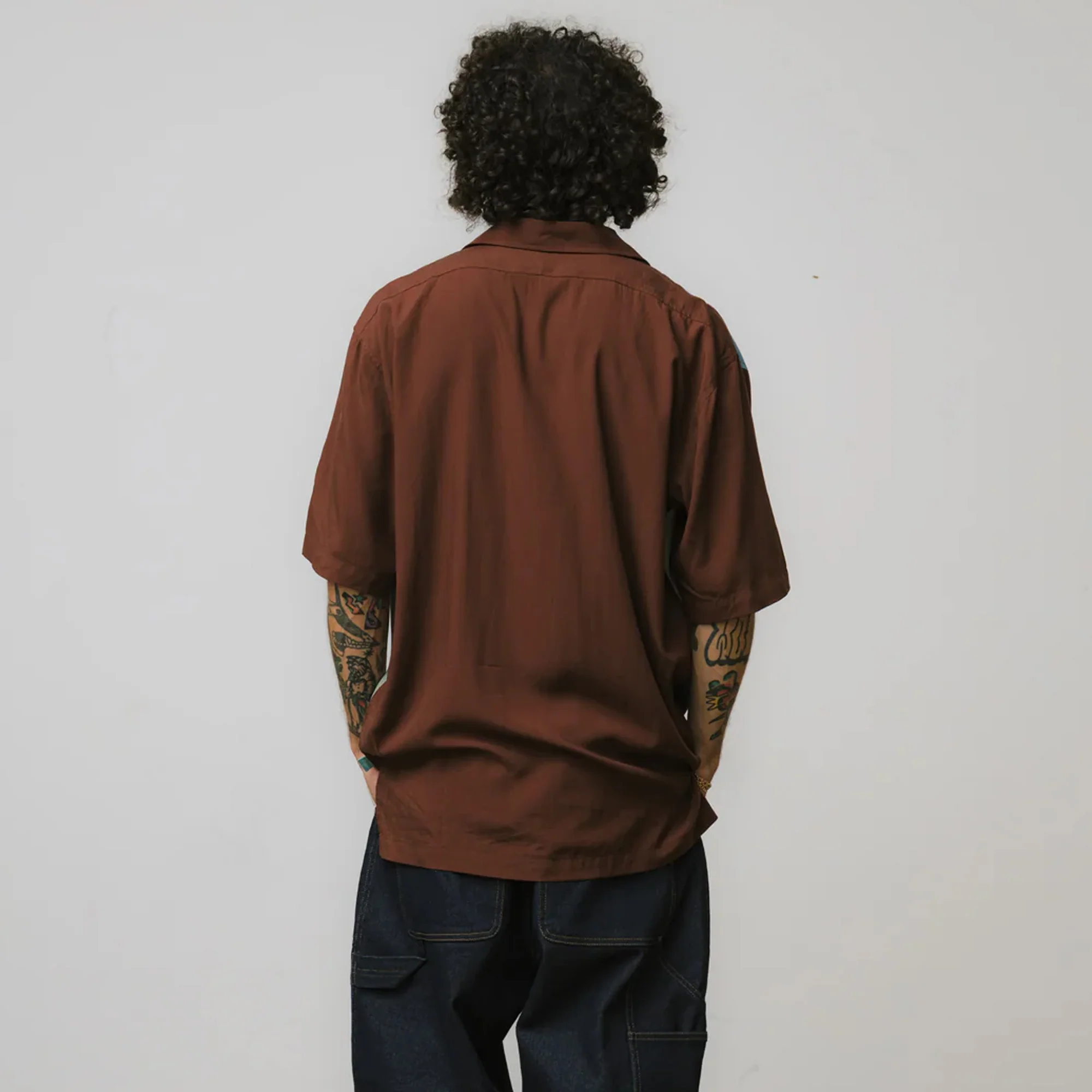 Brigade Mens ST.Michael Rayon Shirt - Image 3
