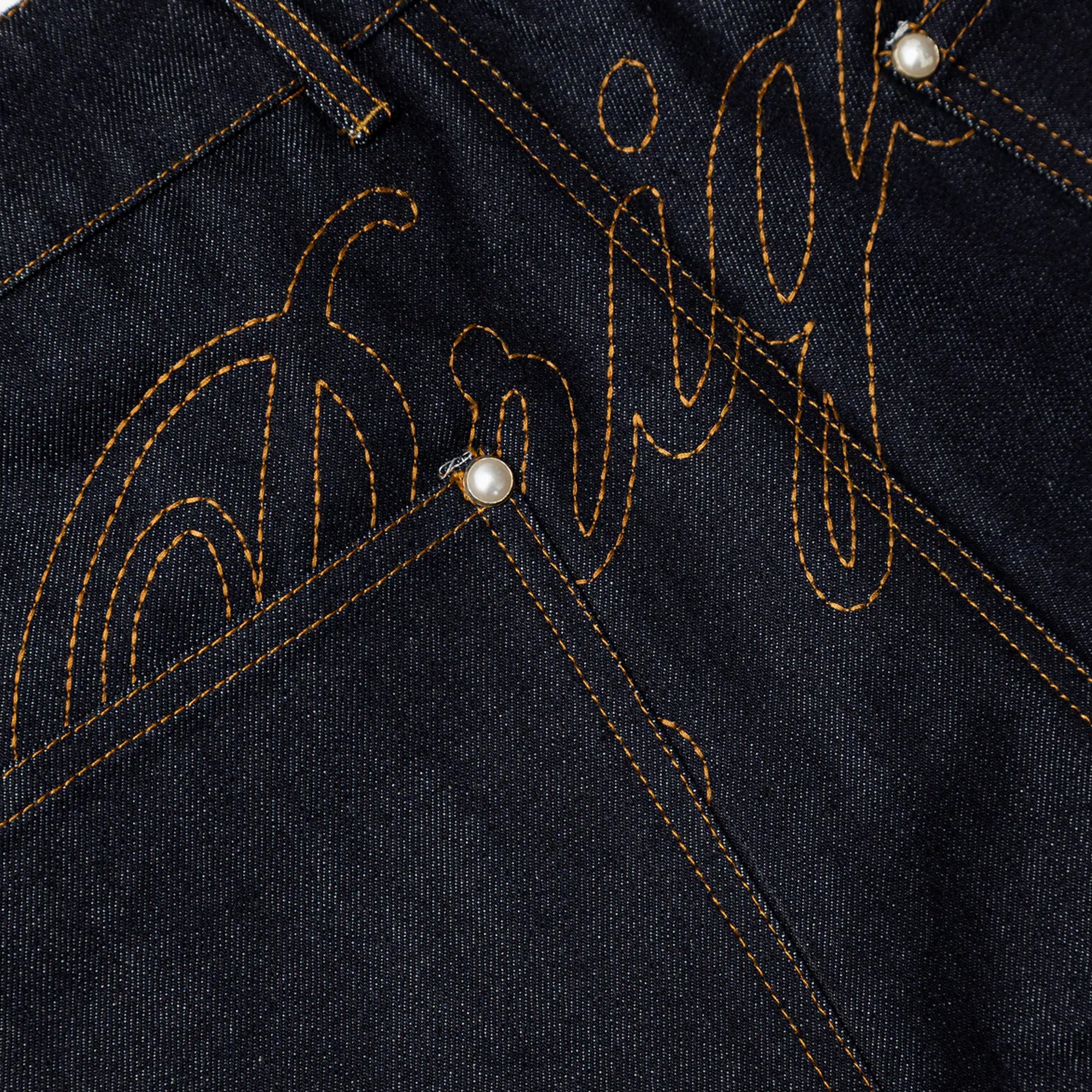 Brigade Mens Studded Denim Jorts - Image 4