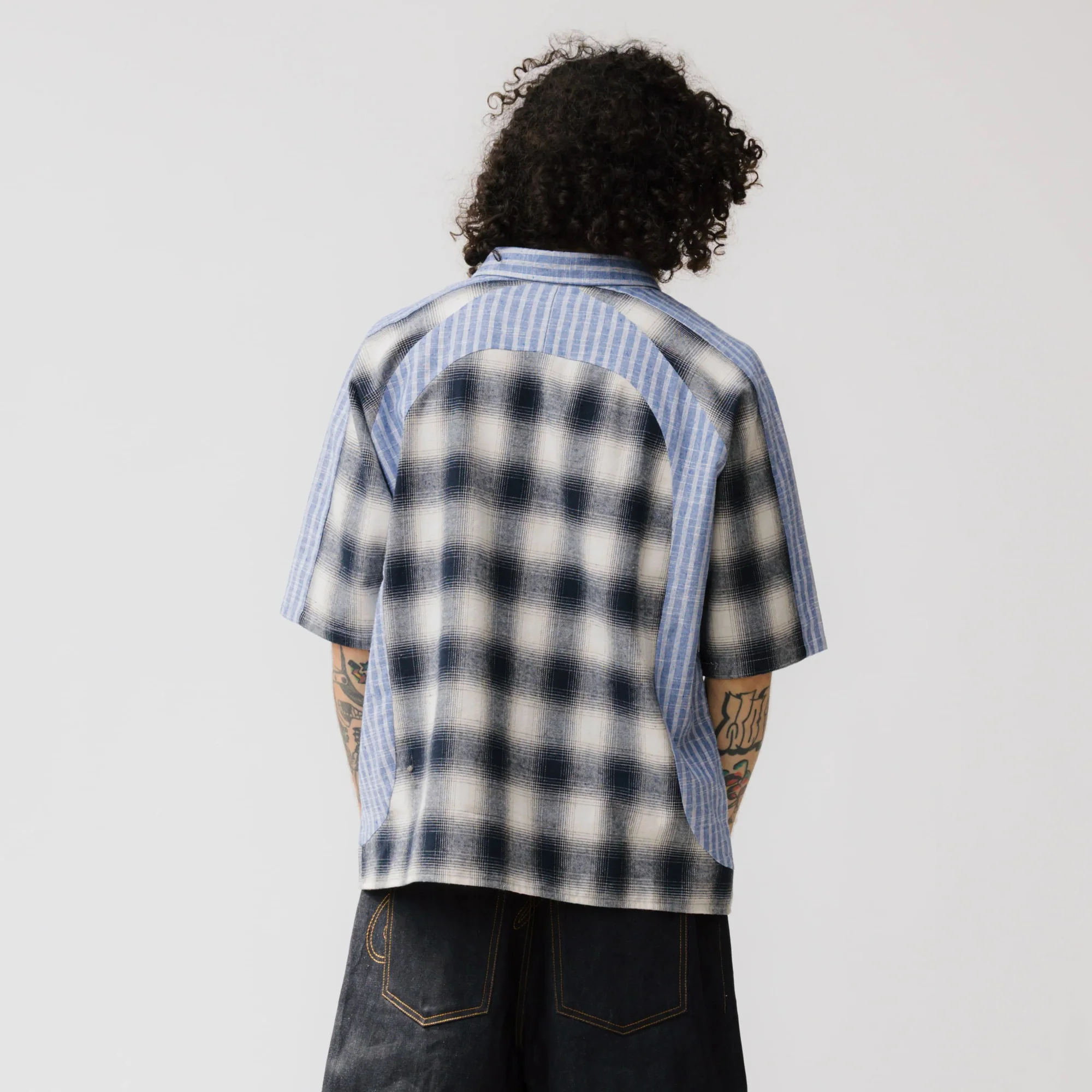 Brigade Mens Velodrome Short Sleeve Button Down Shirt - Image 3