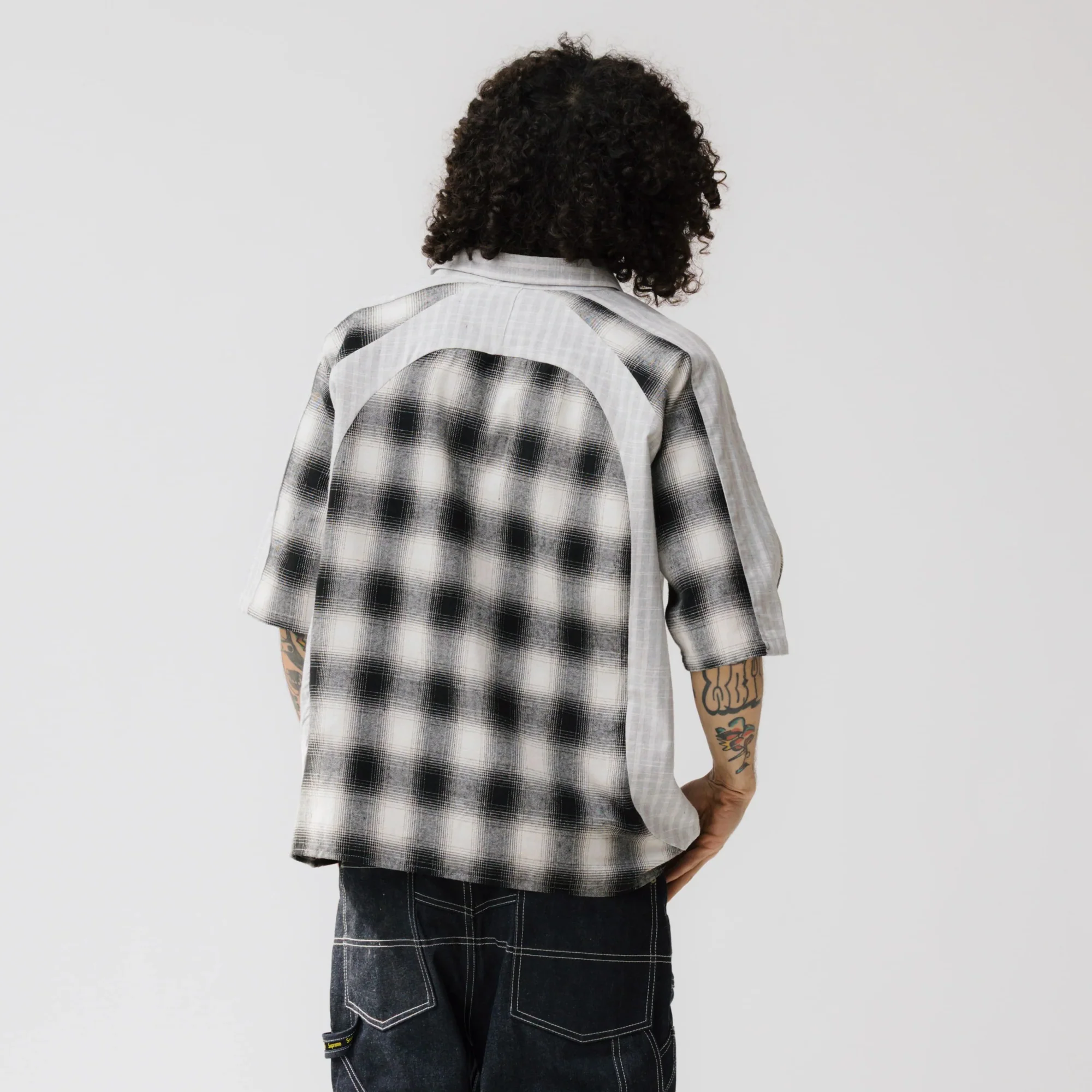 Brigade Mens Velodrome Short Sleeve Button Down Shirt - Image 3