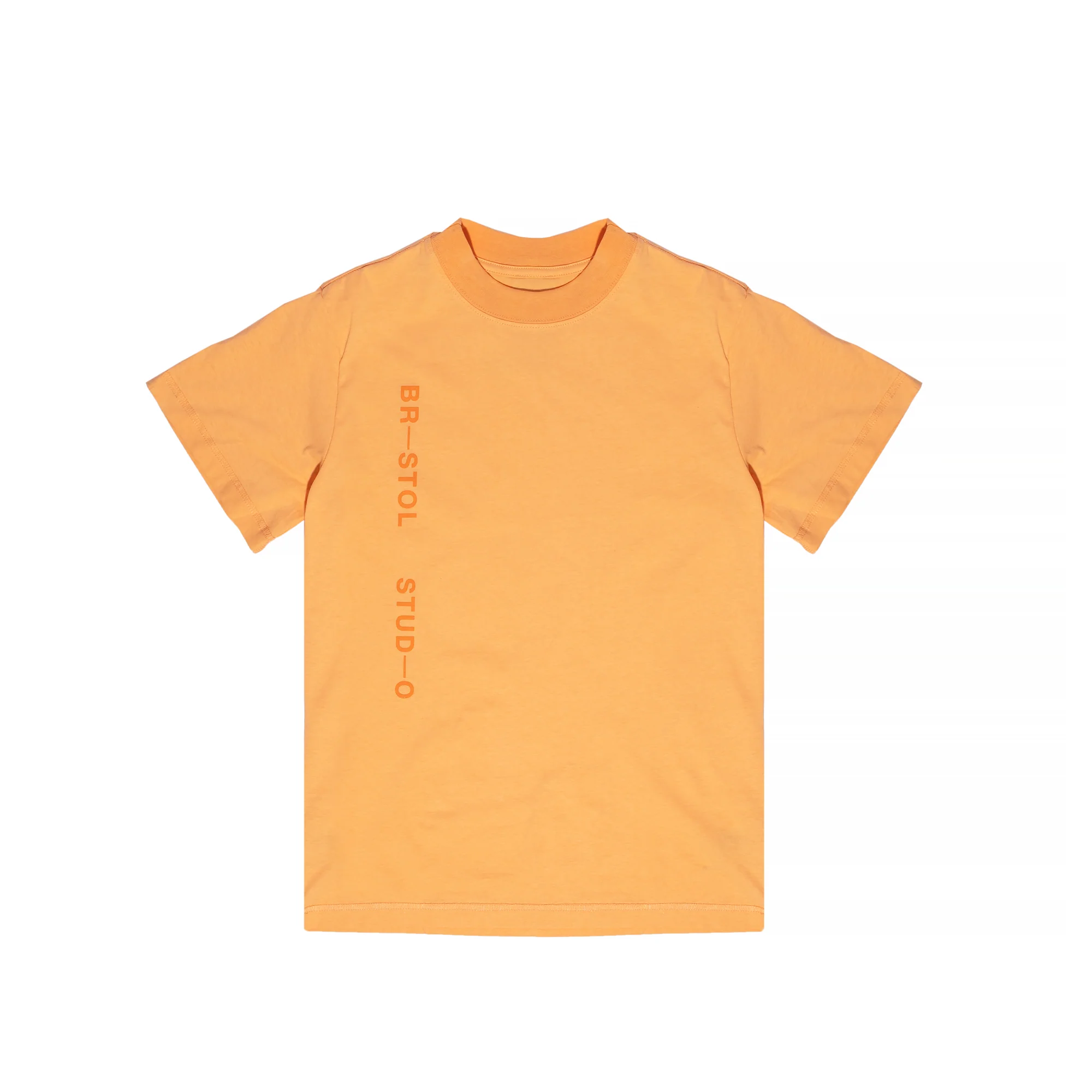 Bristol Studios Mens Vertical Team Tee Peach