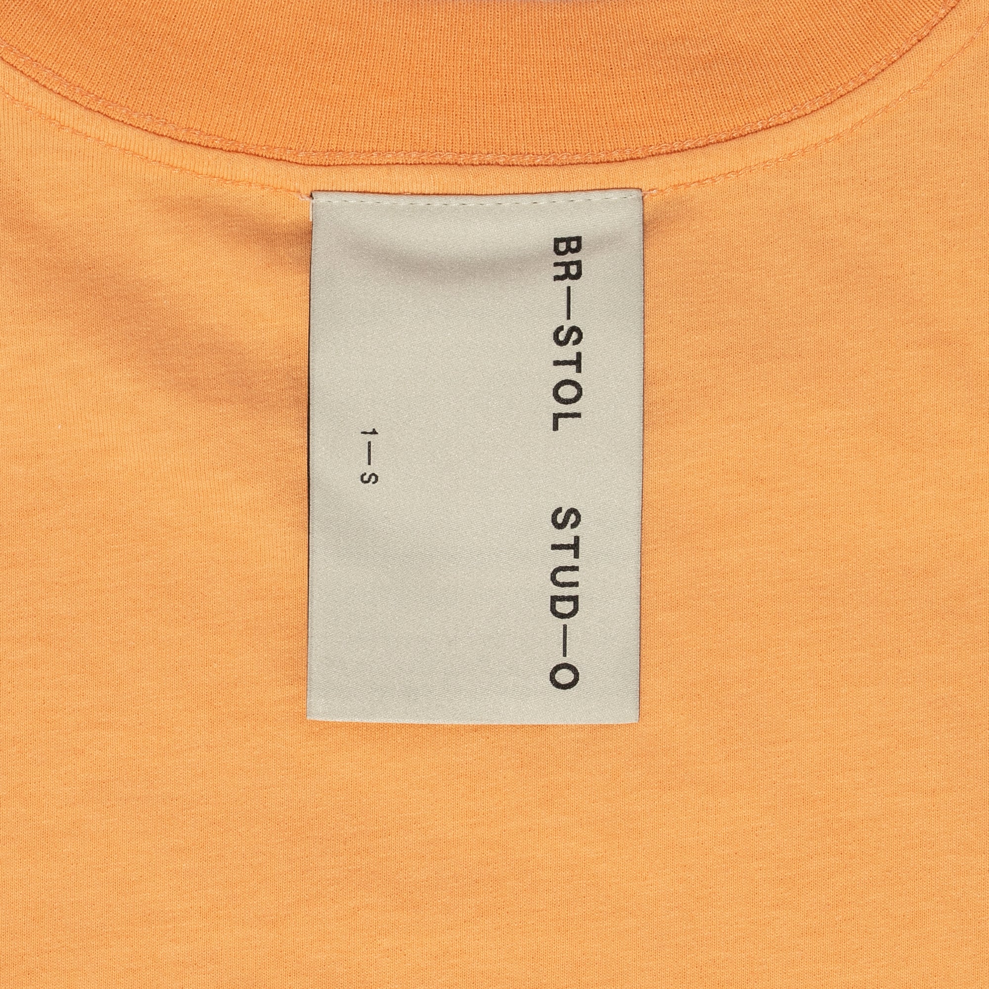 Bristol Studios Mens Vertical Team Tee Peach - Image 4