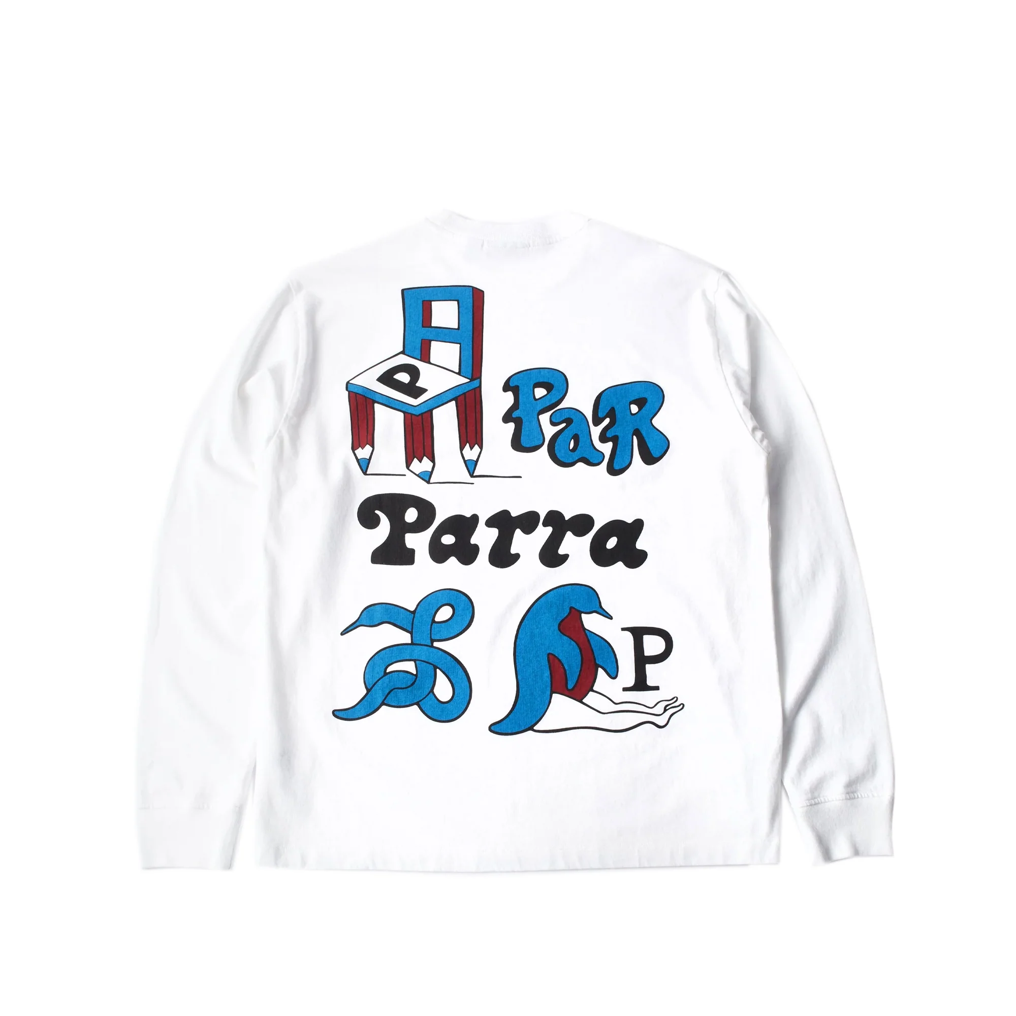 By Parra Mens Chair Pencil LS Tee - Image 2
