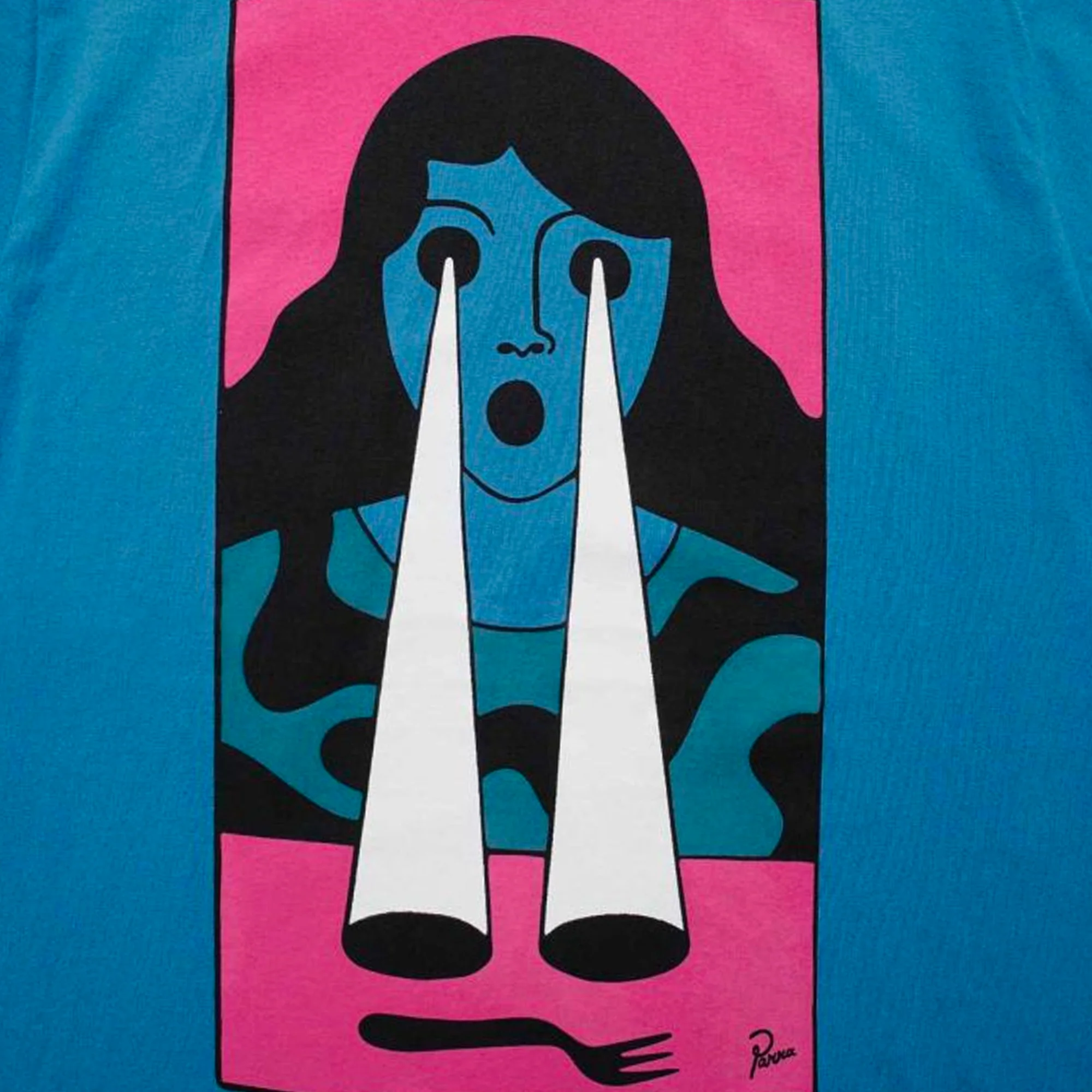 By Parra Mens Fucking Fork SS Tee - Image 4