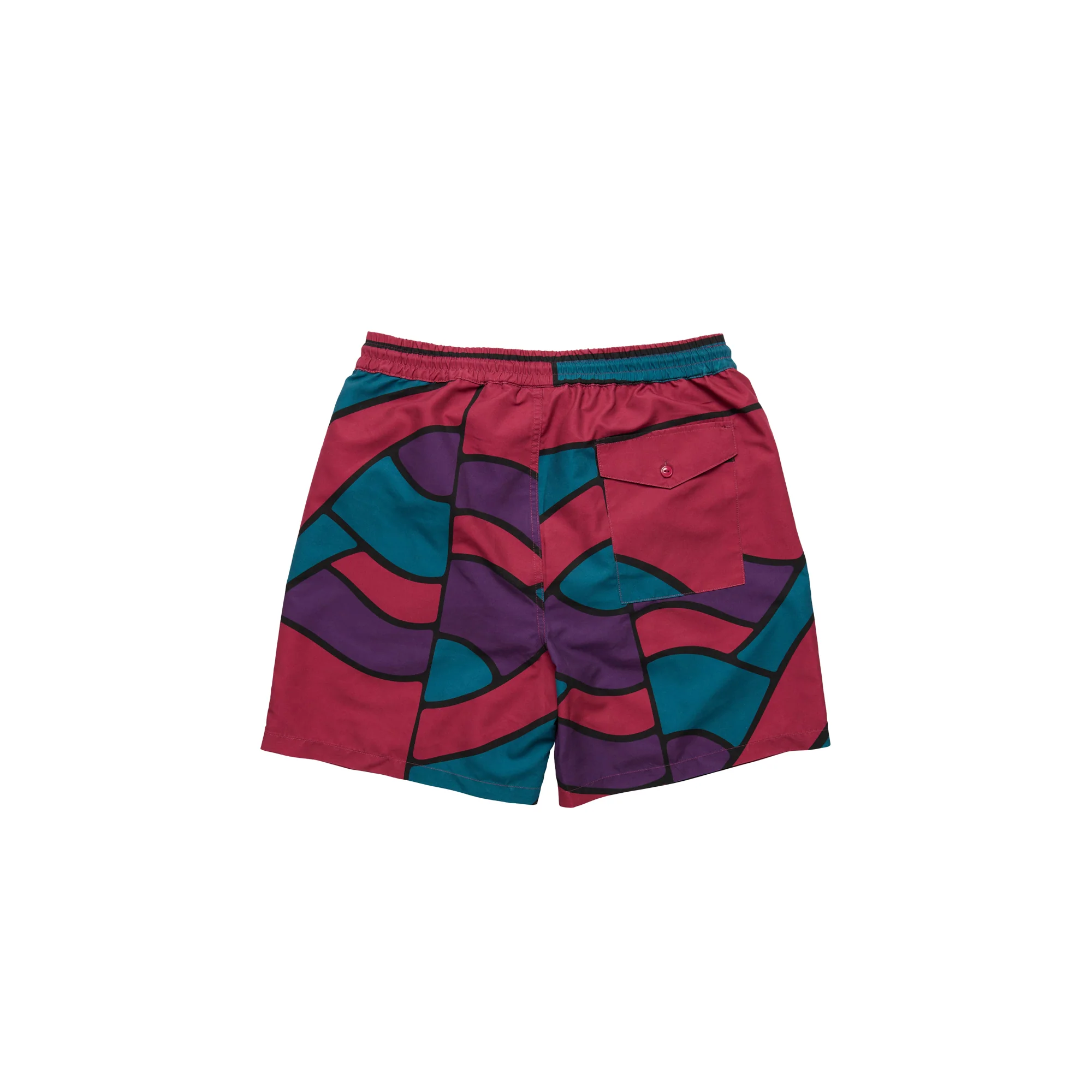 By Parra Mens Mountain Waves Swim Shorts - Image 2
