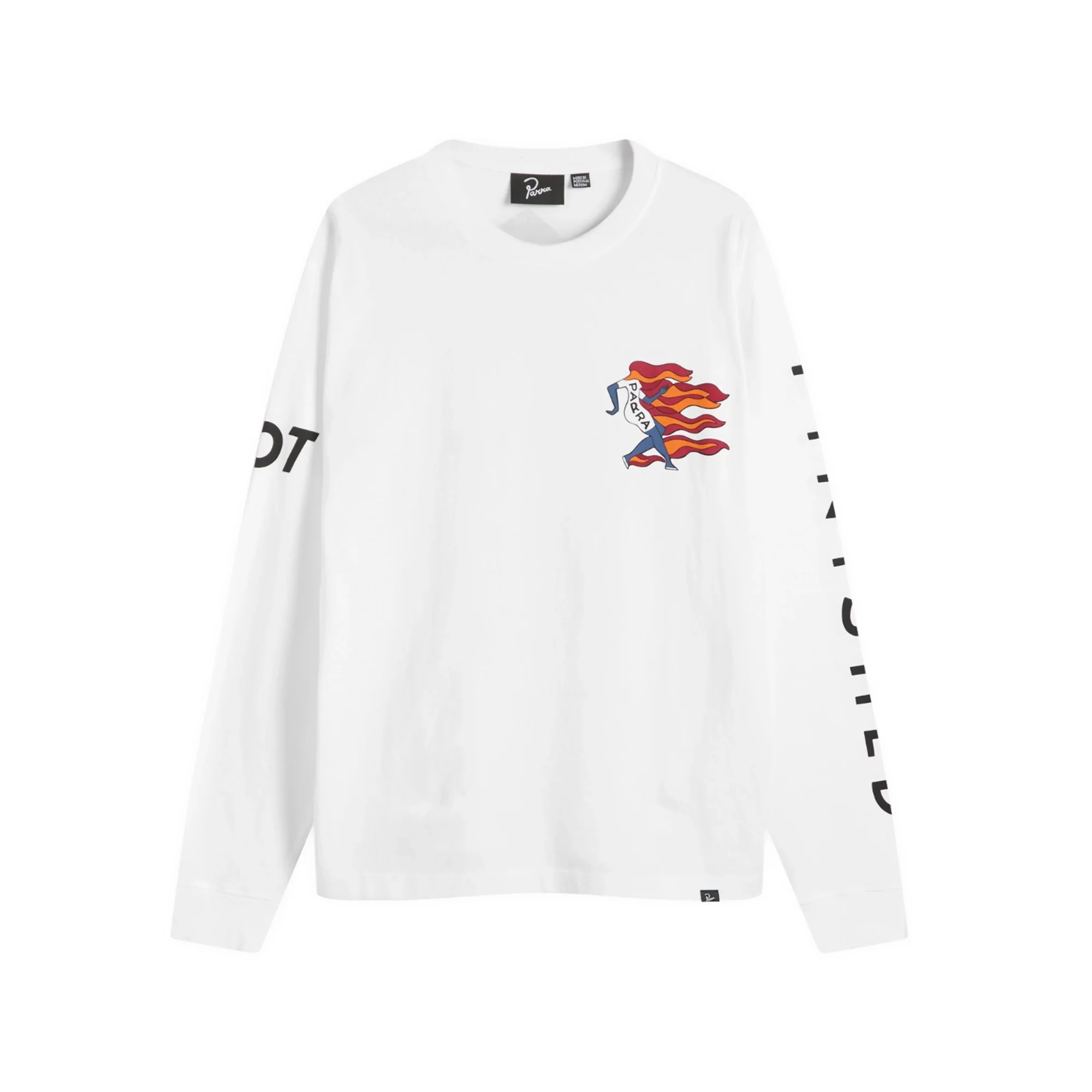 By Parra Mens Not Finished Long Sleeve Tee