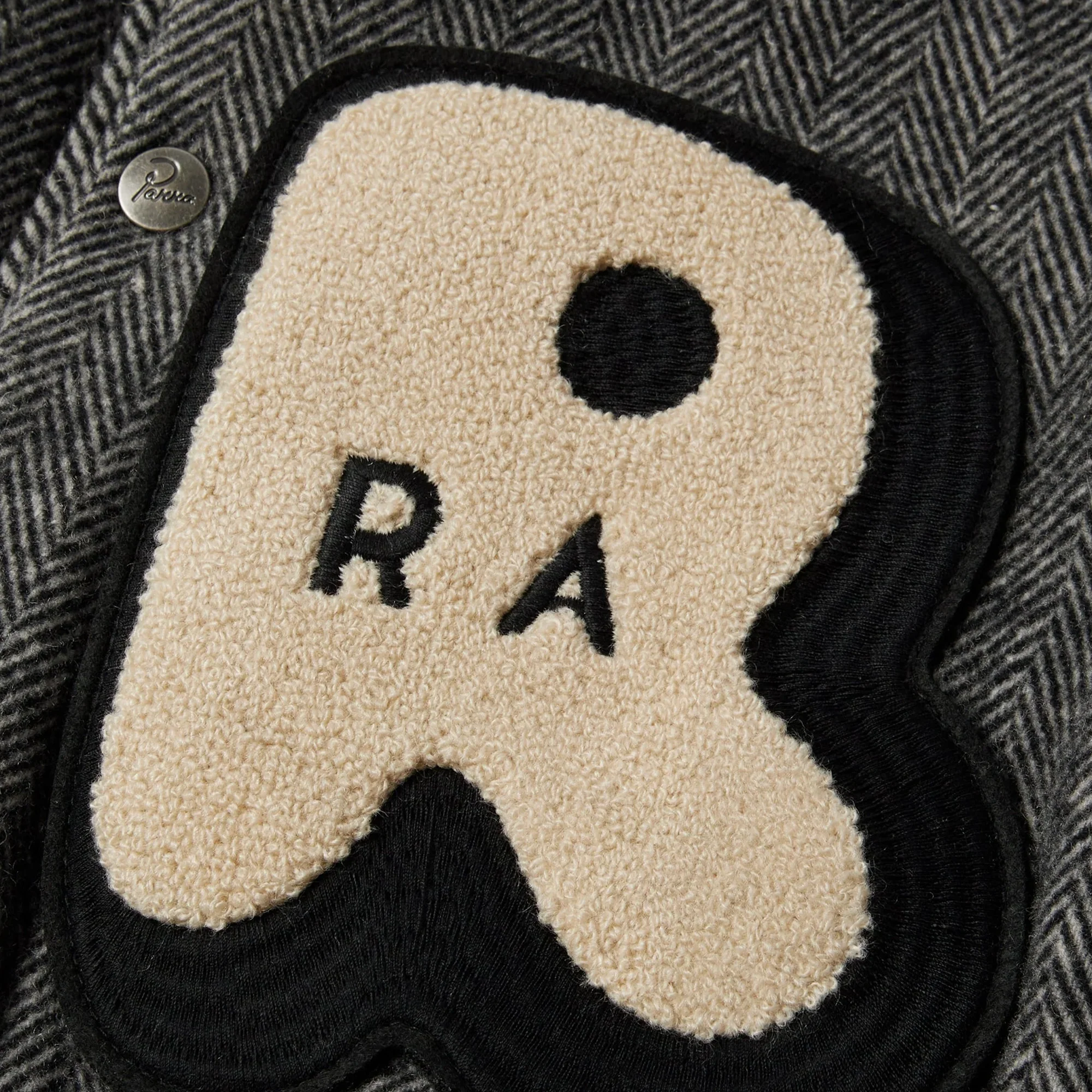 By Parra Mens Rounded PAR Varsity Jacket - Image 3