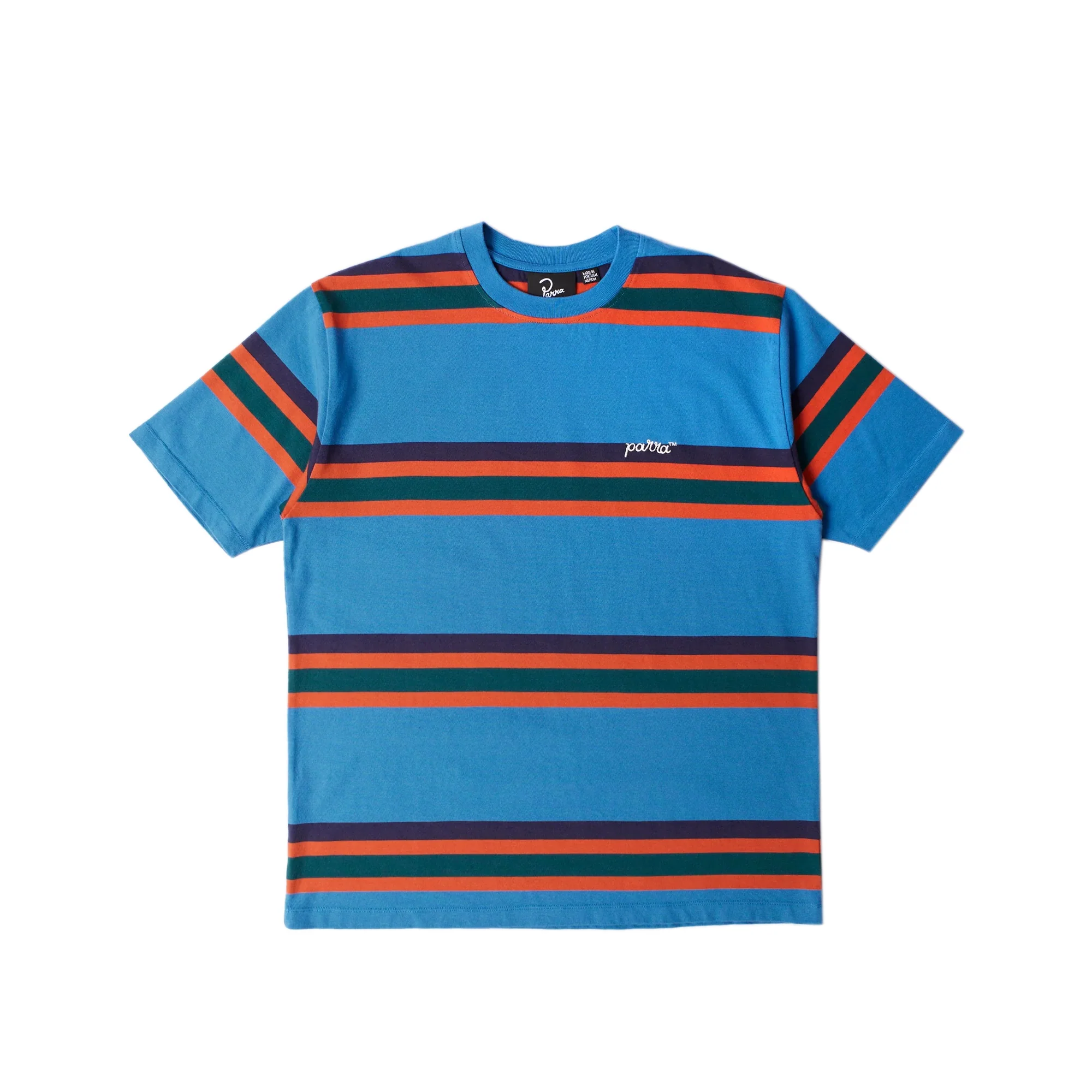 By Parra Mens Script Striped Tee