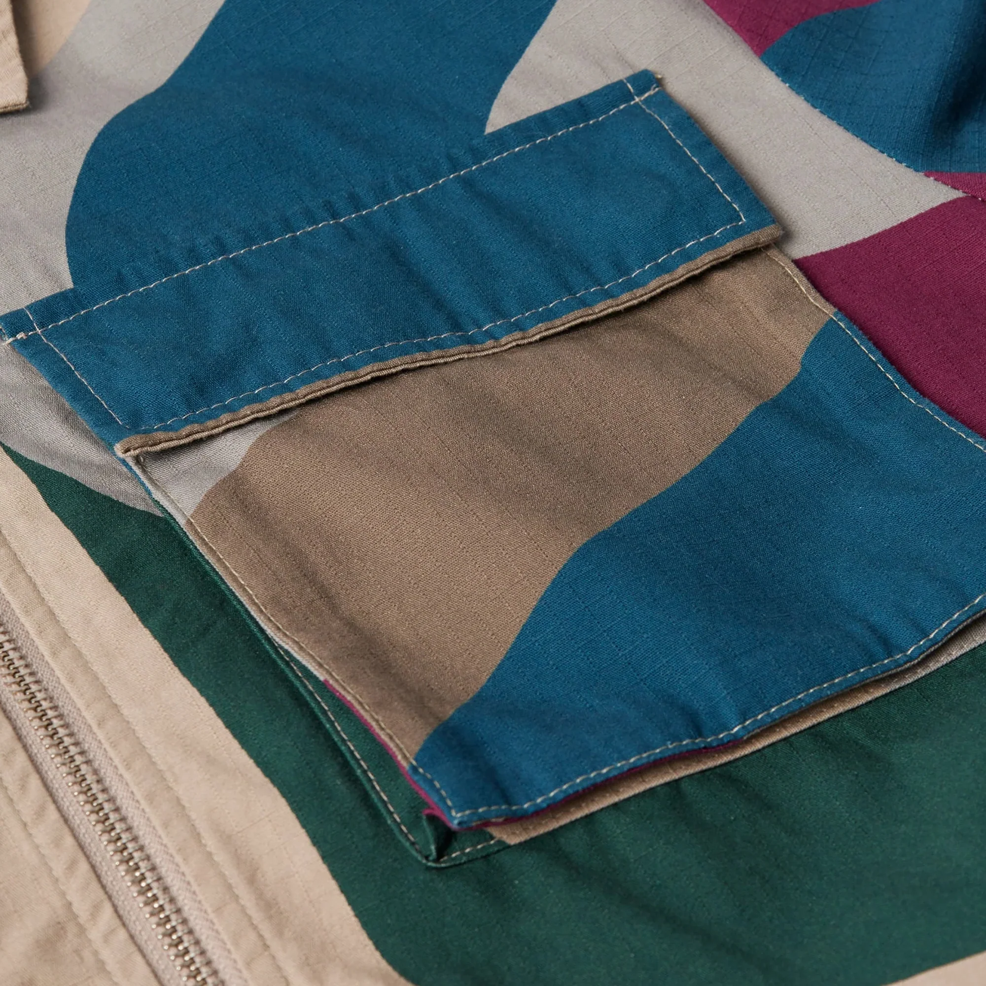 By Parra Mens The Wall Camo Jacket - Image 2
