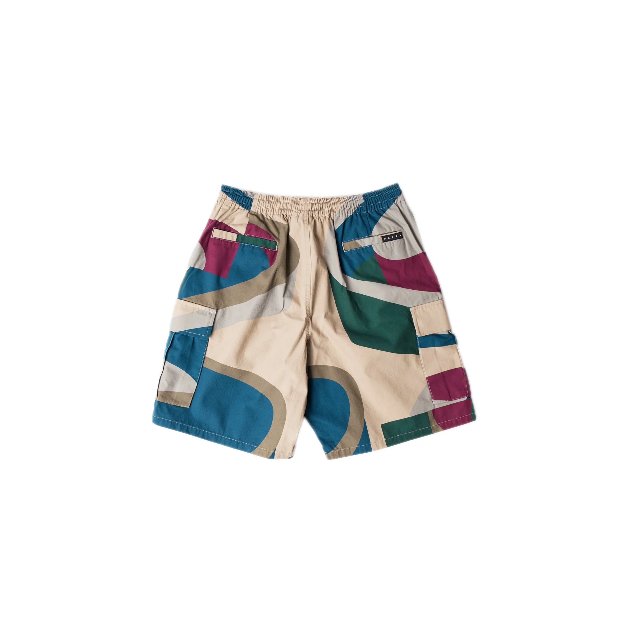 By Parra Mens The Wall Camo Shorts - Image 2
