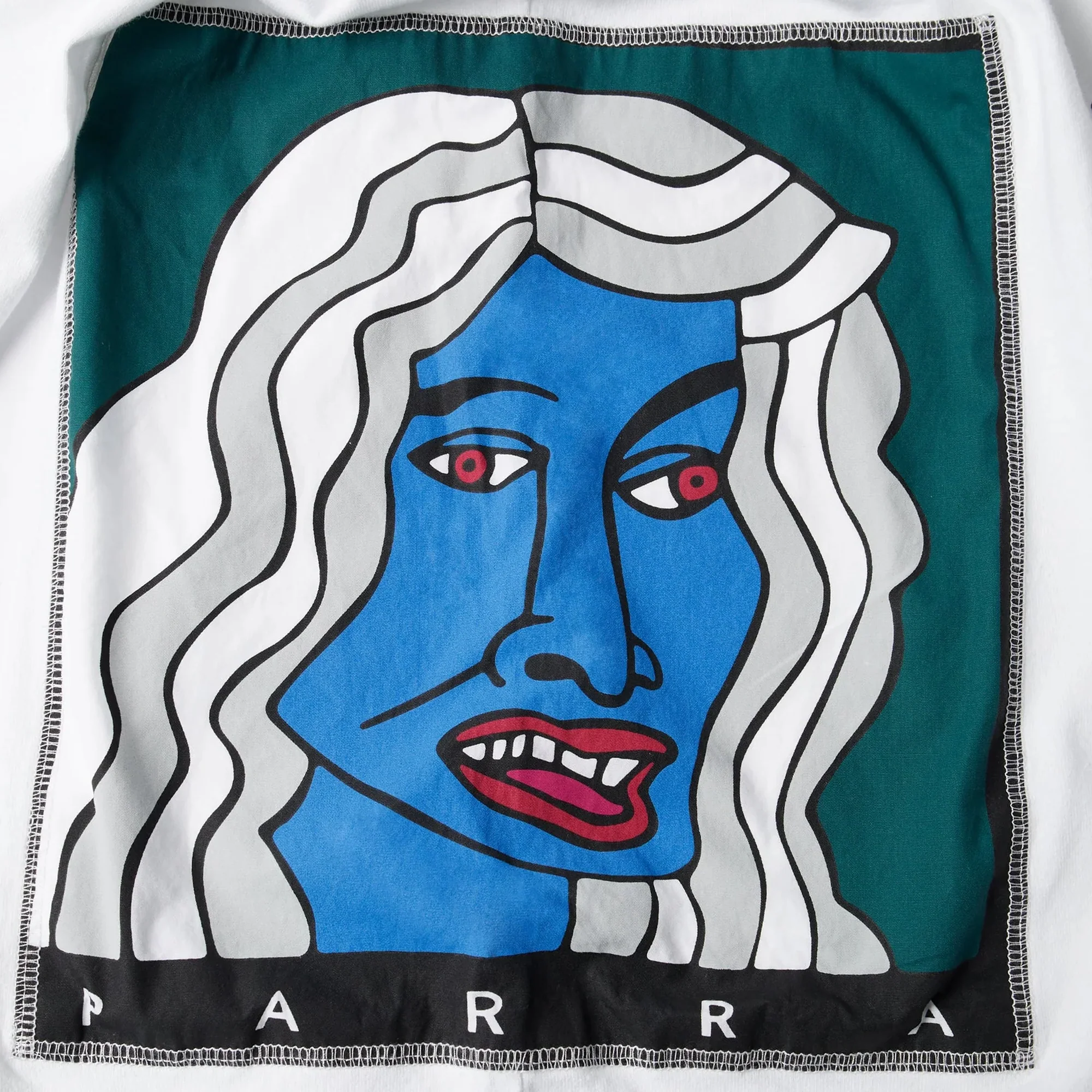 By Parra Mens Your Face Long Sleeve Tee - Image 4