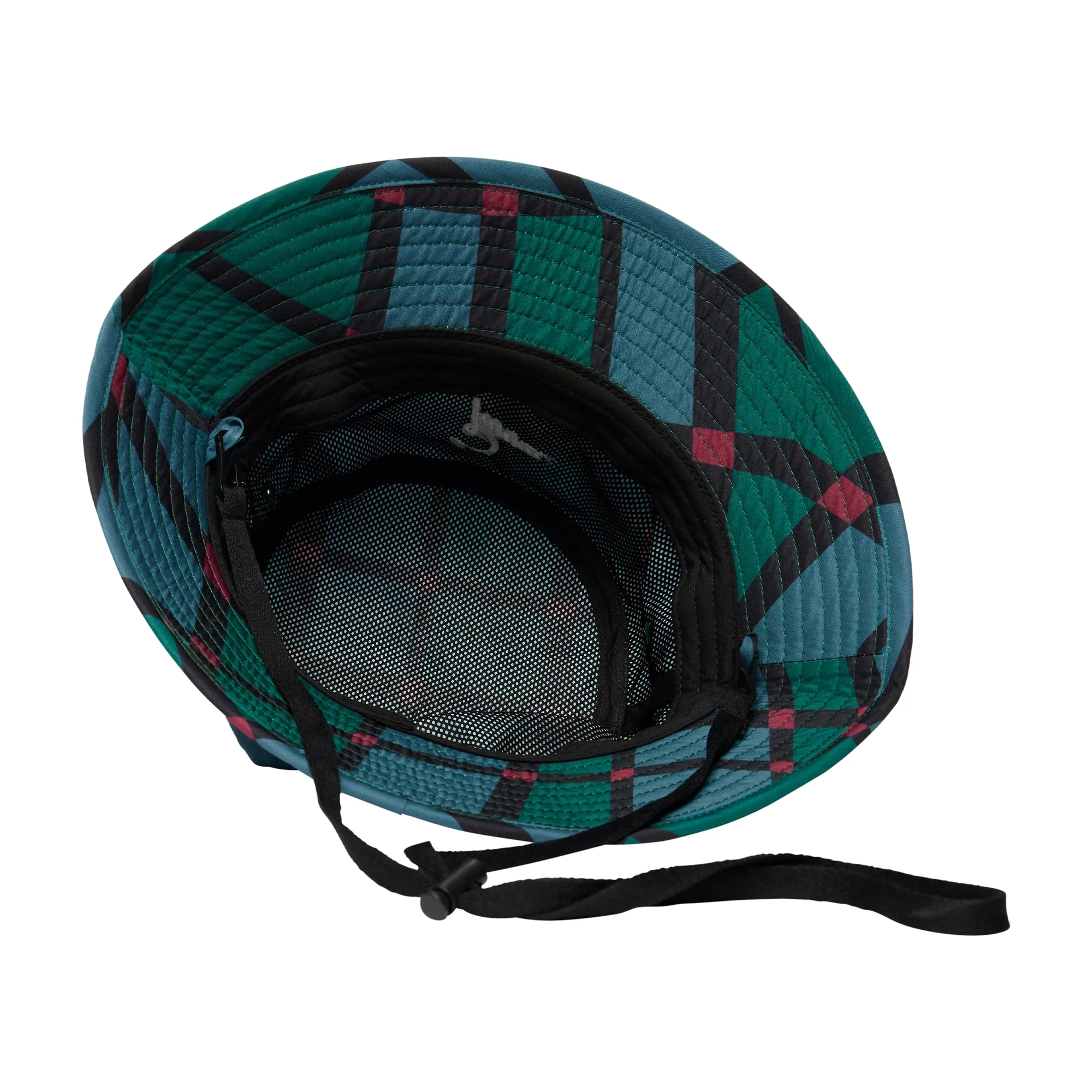 By Parra Squared Wave Pattern Safari Hat - Image 3