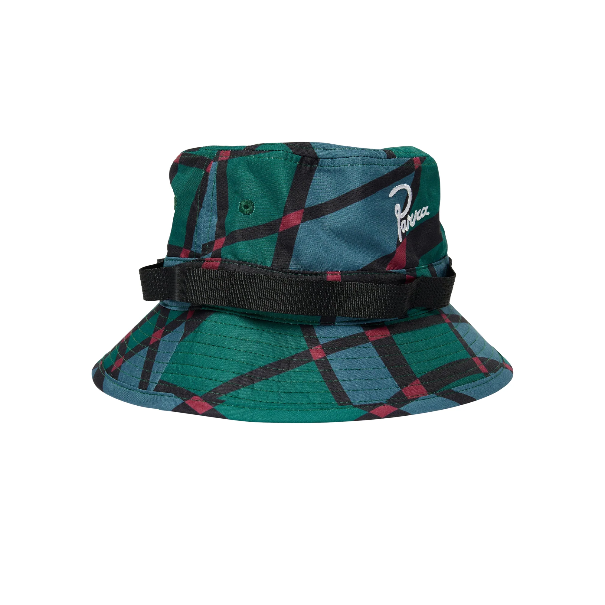 By Parra Squared Wave Pattern Safari Hat - Image 4
