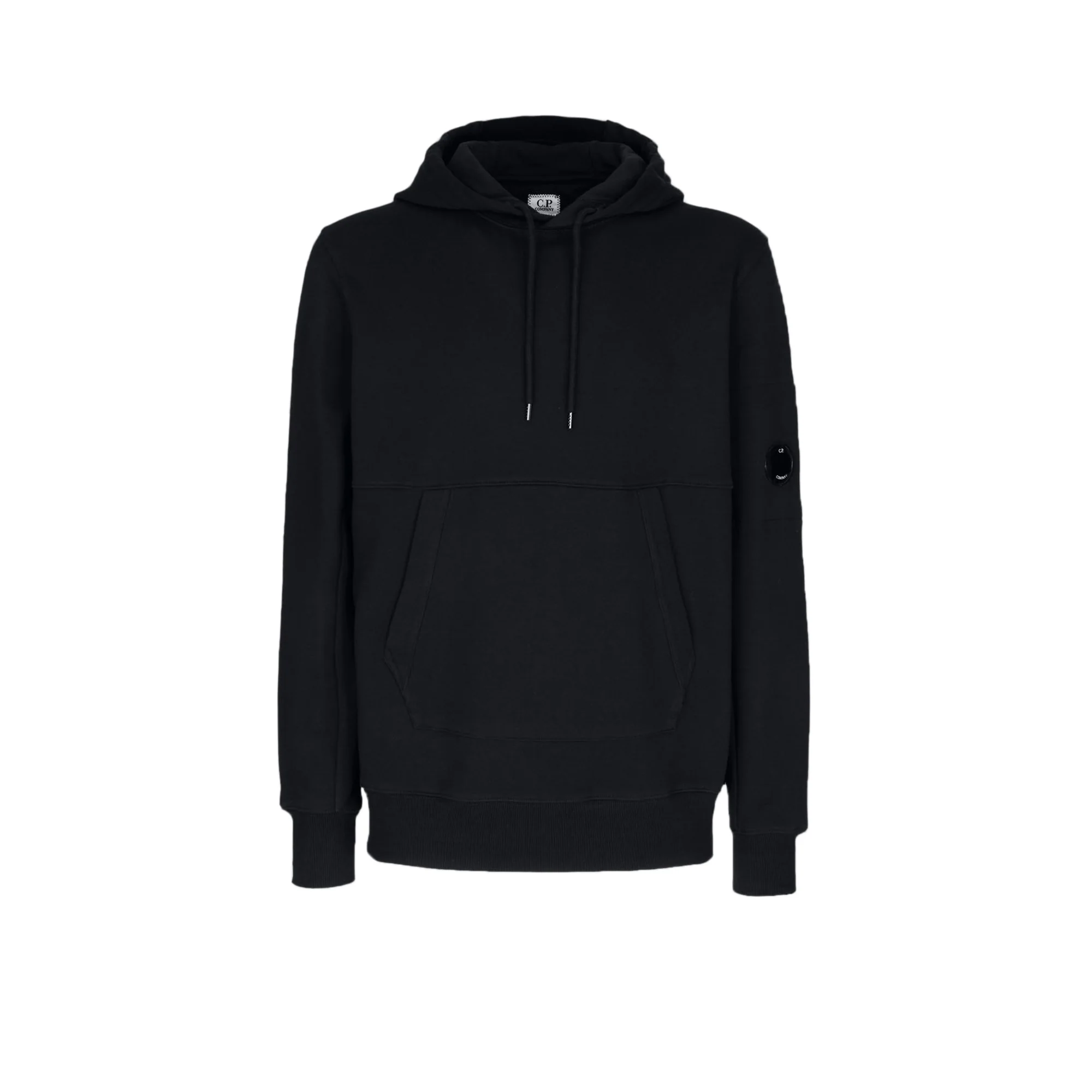 C.P. Company Mens Diagonal Raised Fleece Hoodie