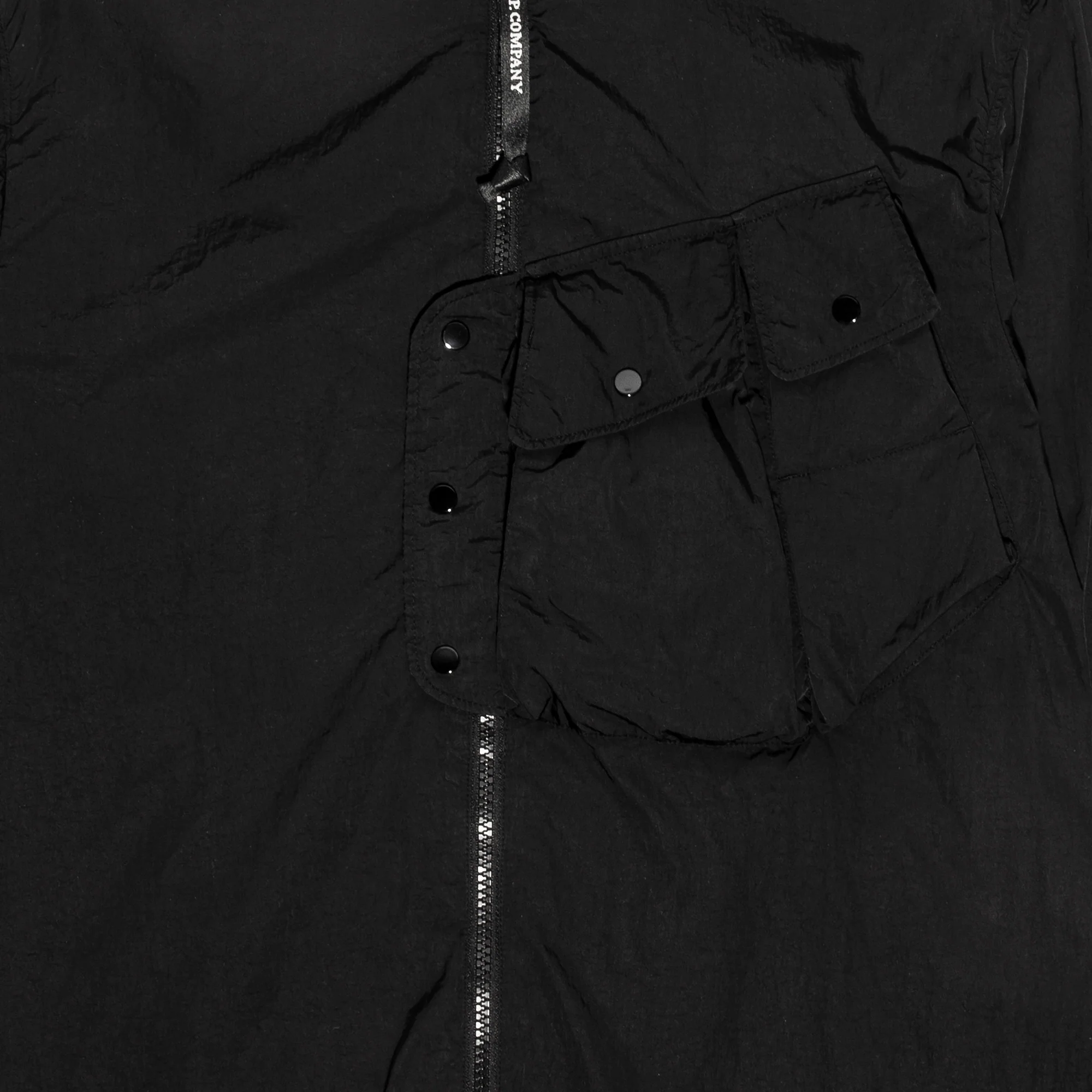 C.P. Company Mens Hooded Goggle Zip Overshirt - Image 4