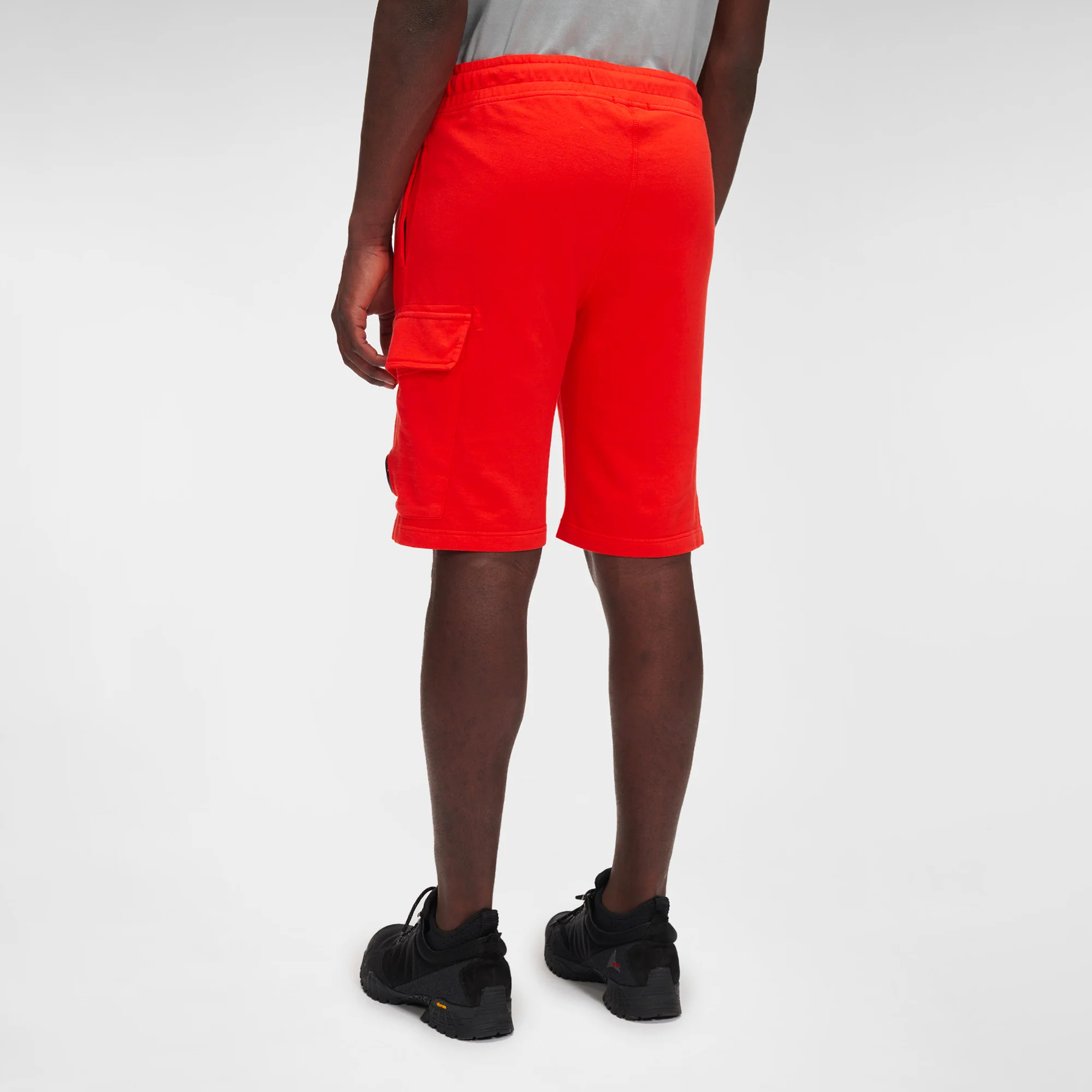 C.P. Company Mens Light Fleece Cargo Shorts - Image 3