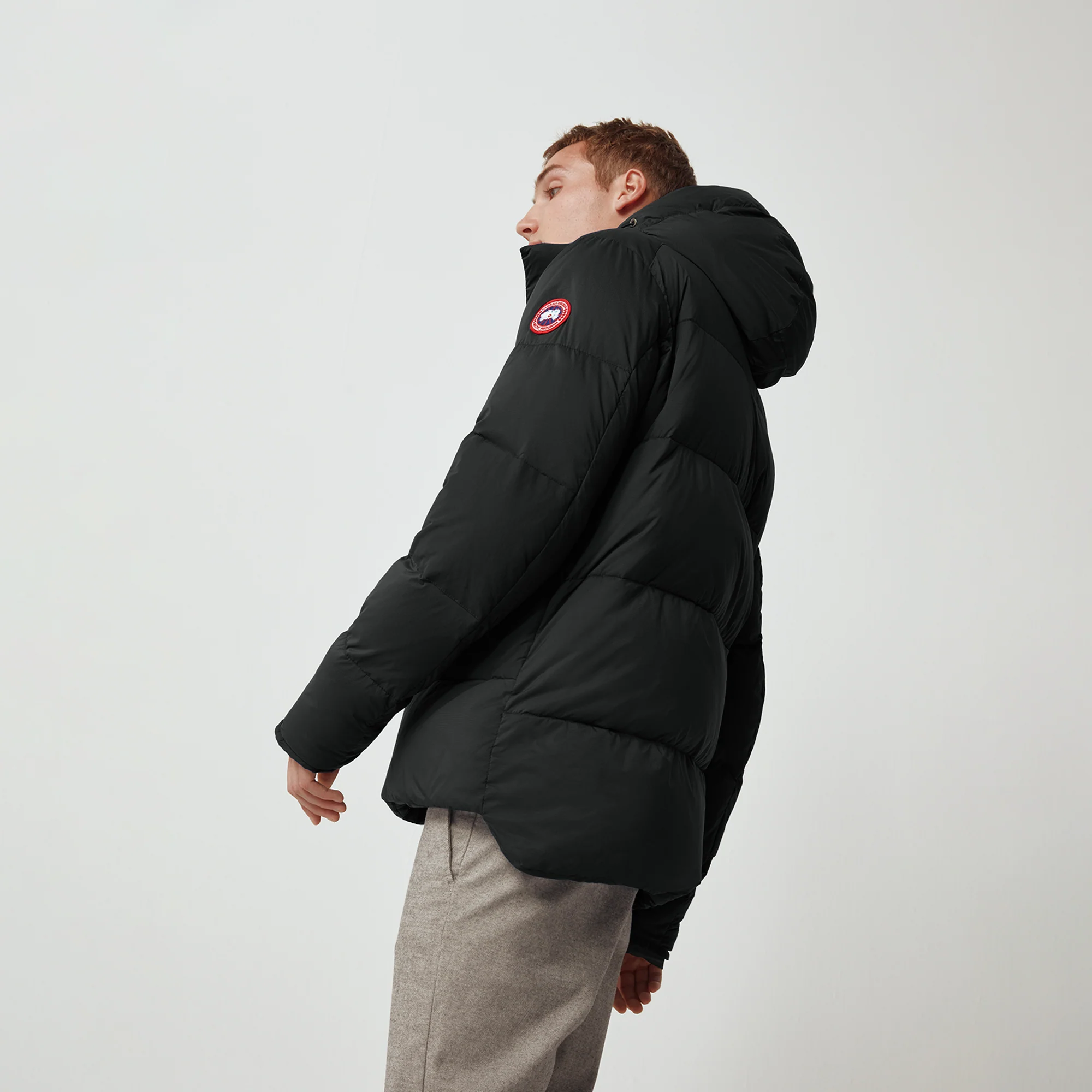 Canada Goose Mens Armstrong Down Hoodie - Image 3