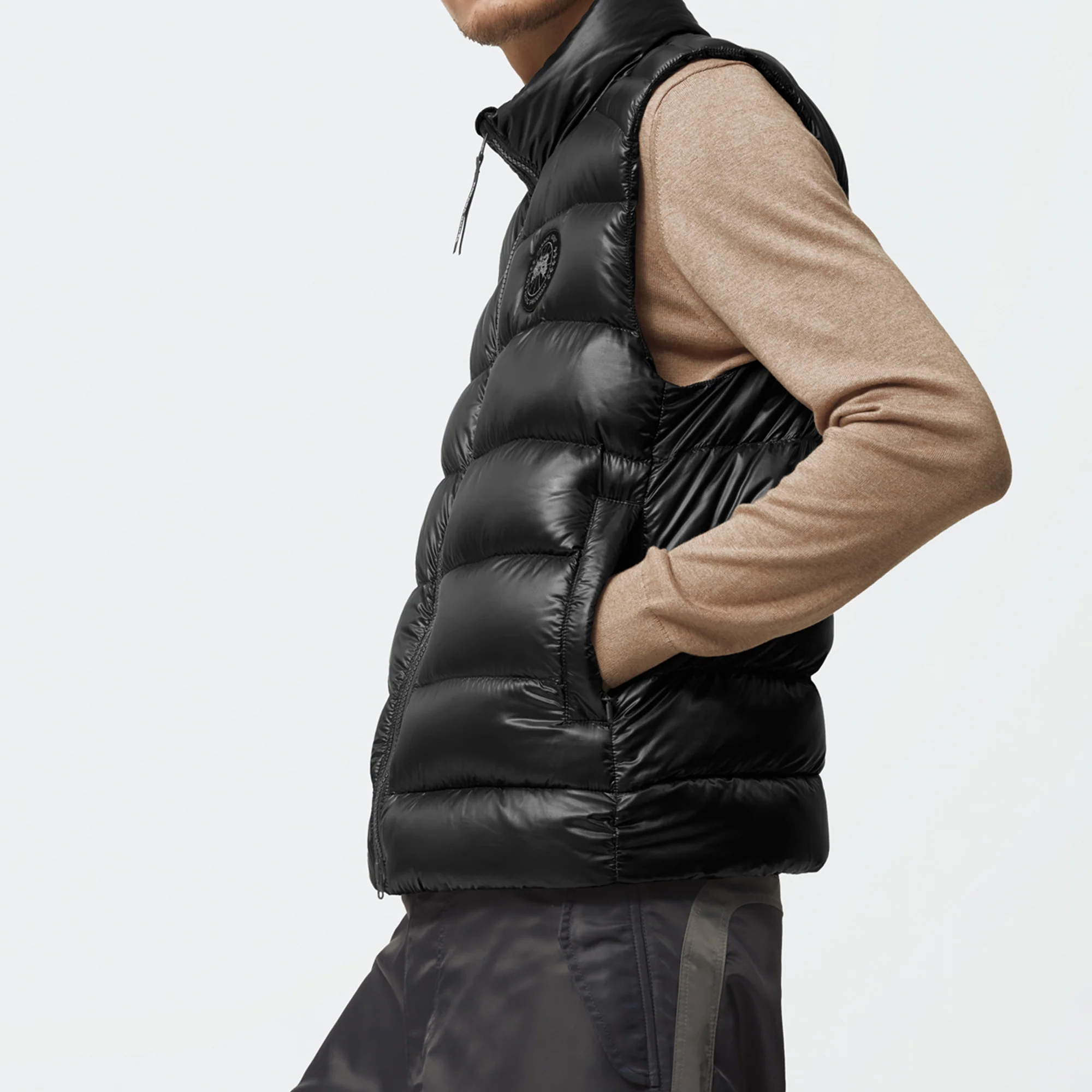 Canada Goose Mens Crofton Vest 'Black' - Image 3