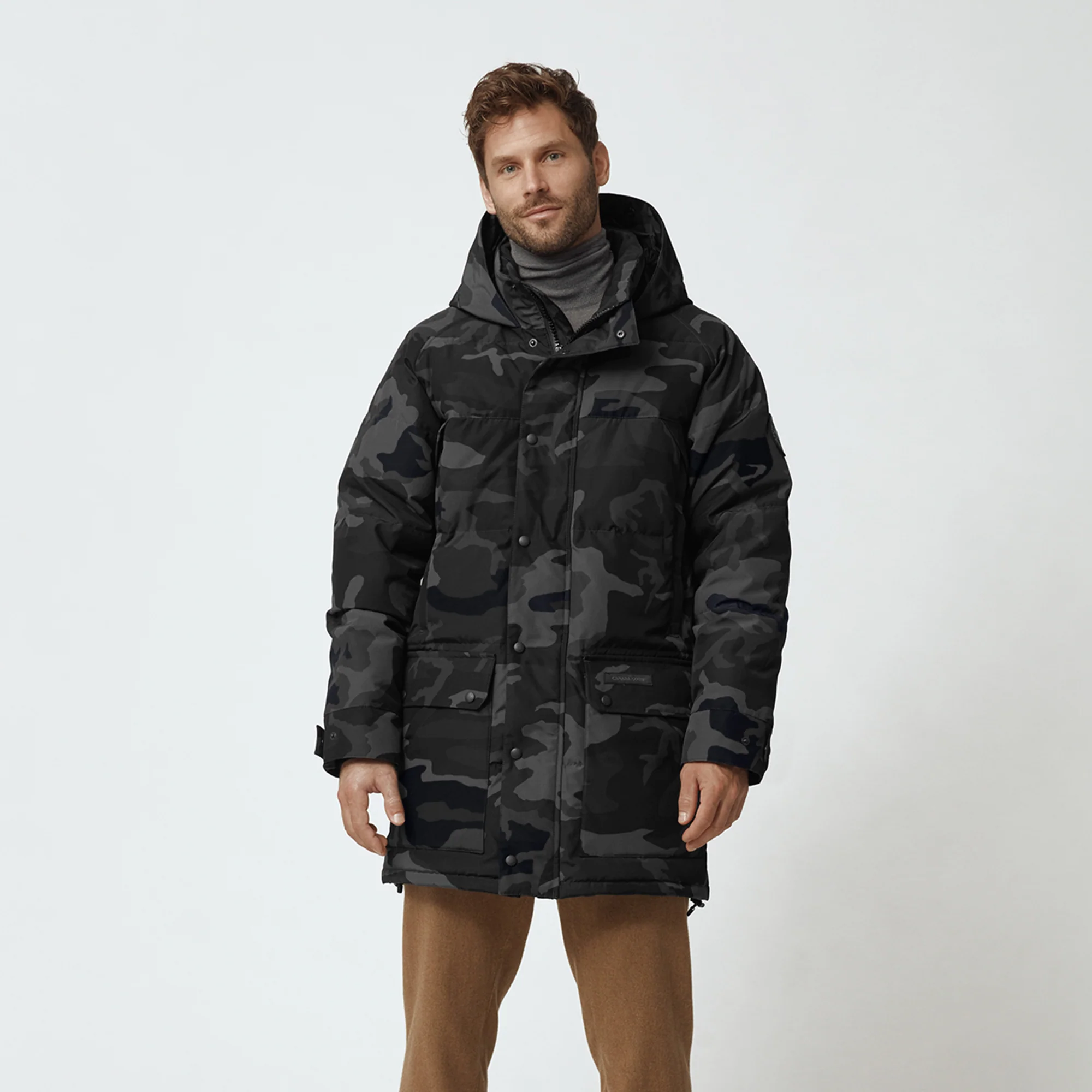 Canada Goose Mens Emory Parka 'Black Label' - Image 2