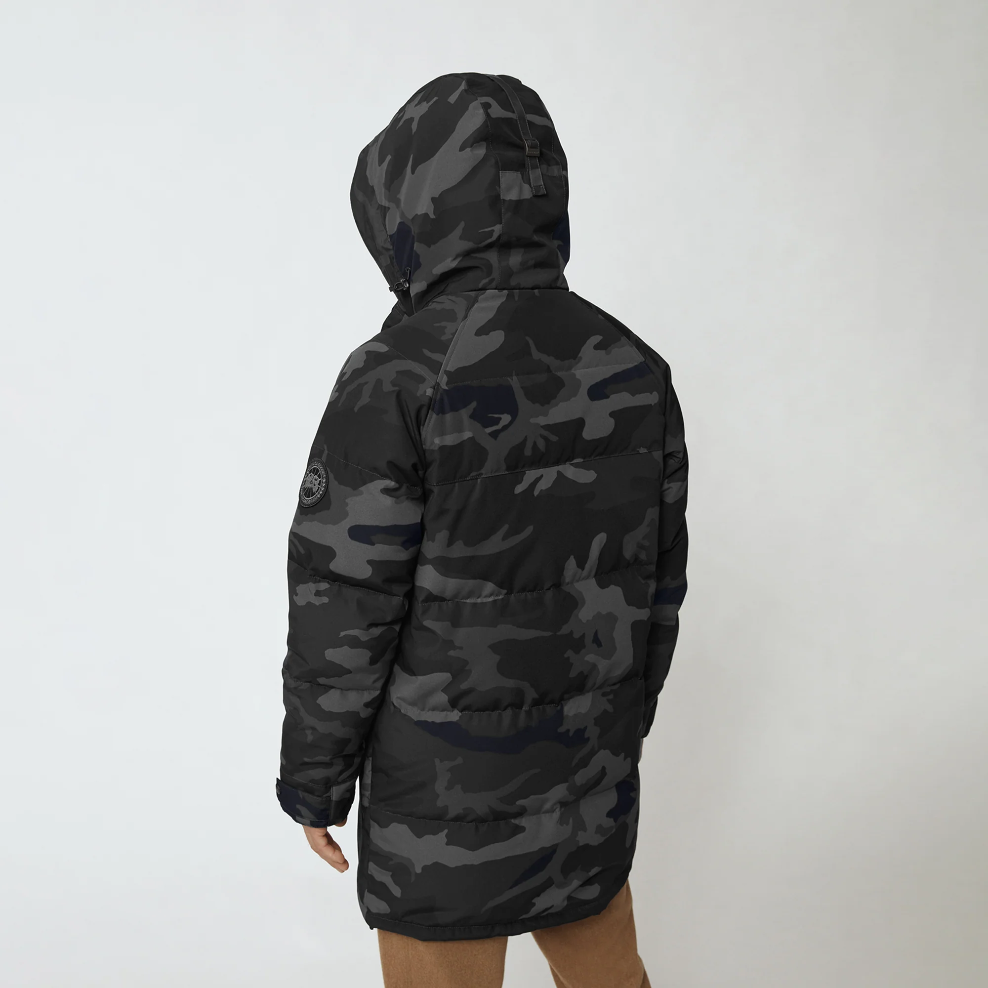 Canada Goose Mens Emory Parka 'Black Label' - Image 3