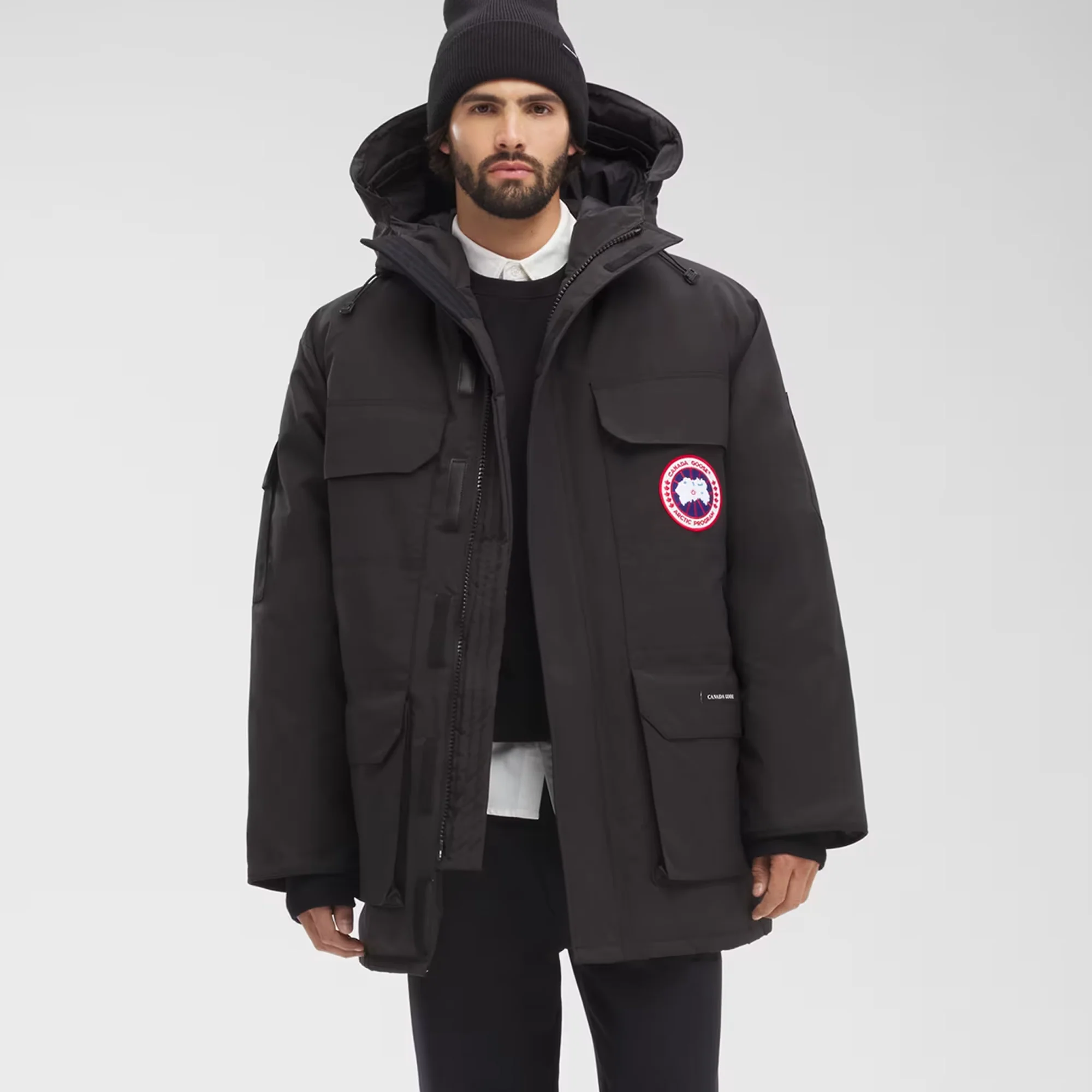 Canada Goose Mens Expedition Parka Jacket - Image 2