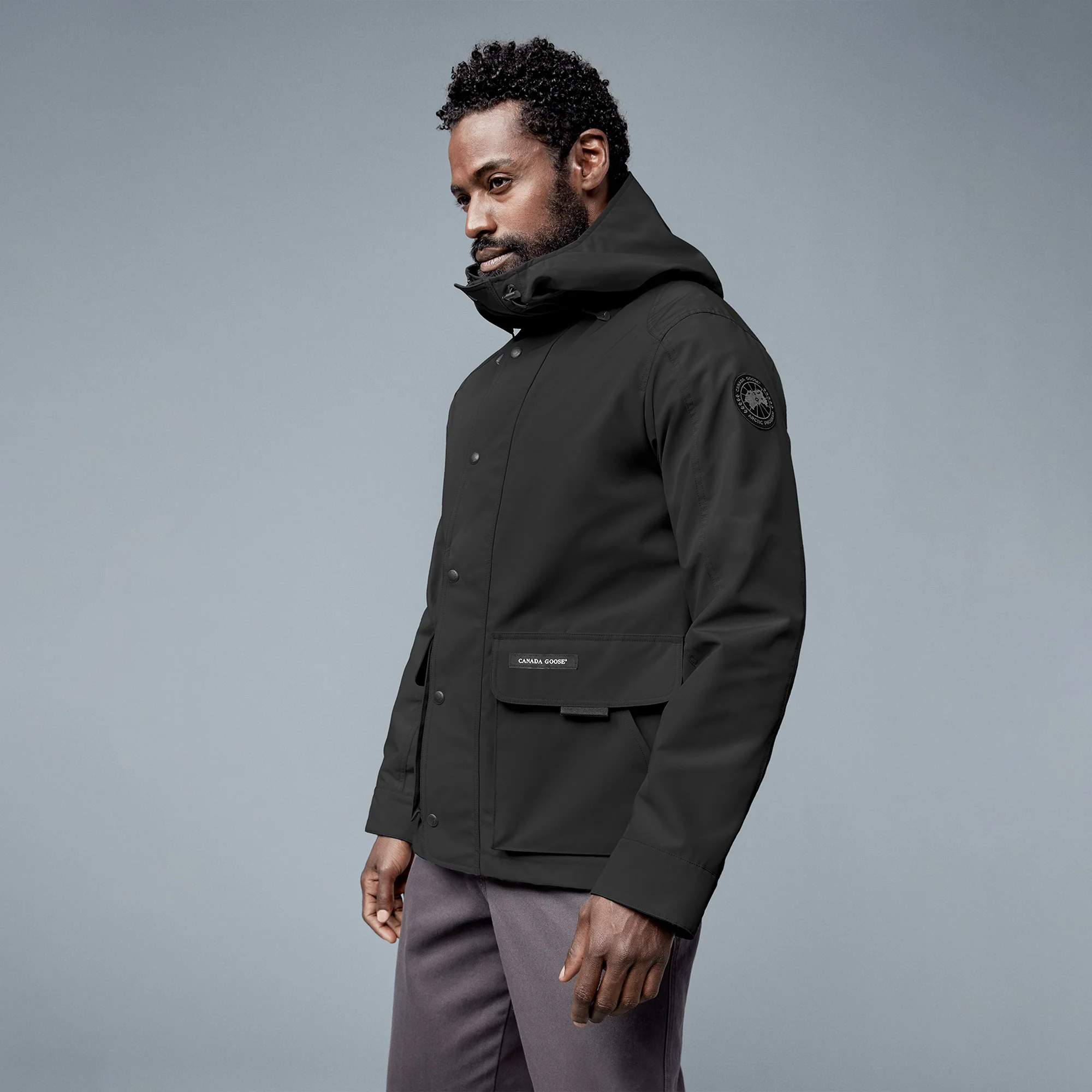 Canada Goose Mens Lockeport Jacket 'Black Disc' - Image 3