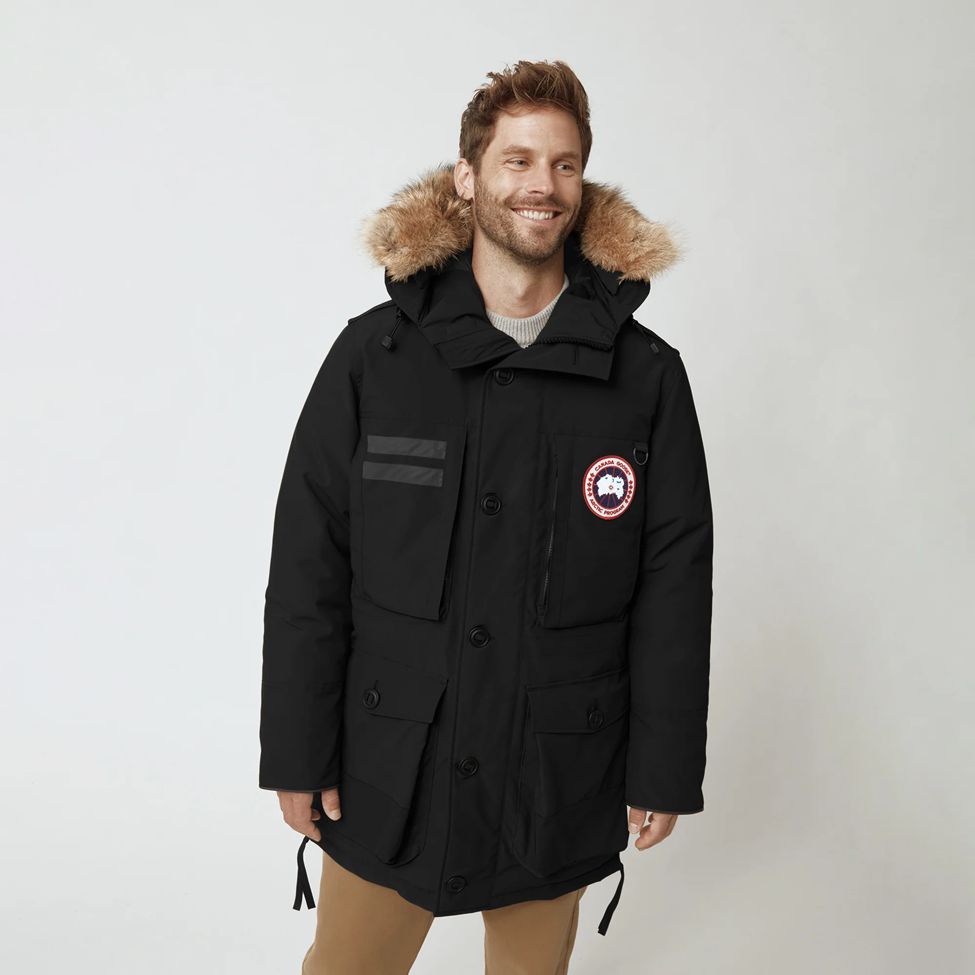 Canada Goose Mens Macculloch Parka 'Black-Noir' - Image 2