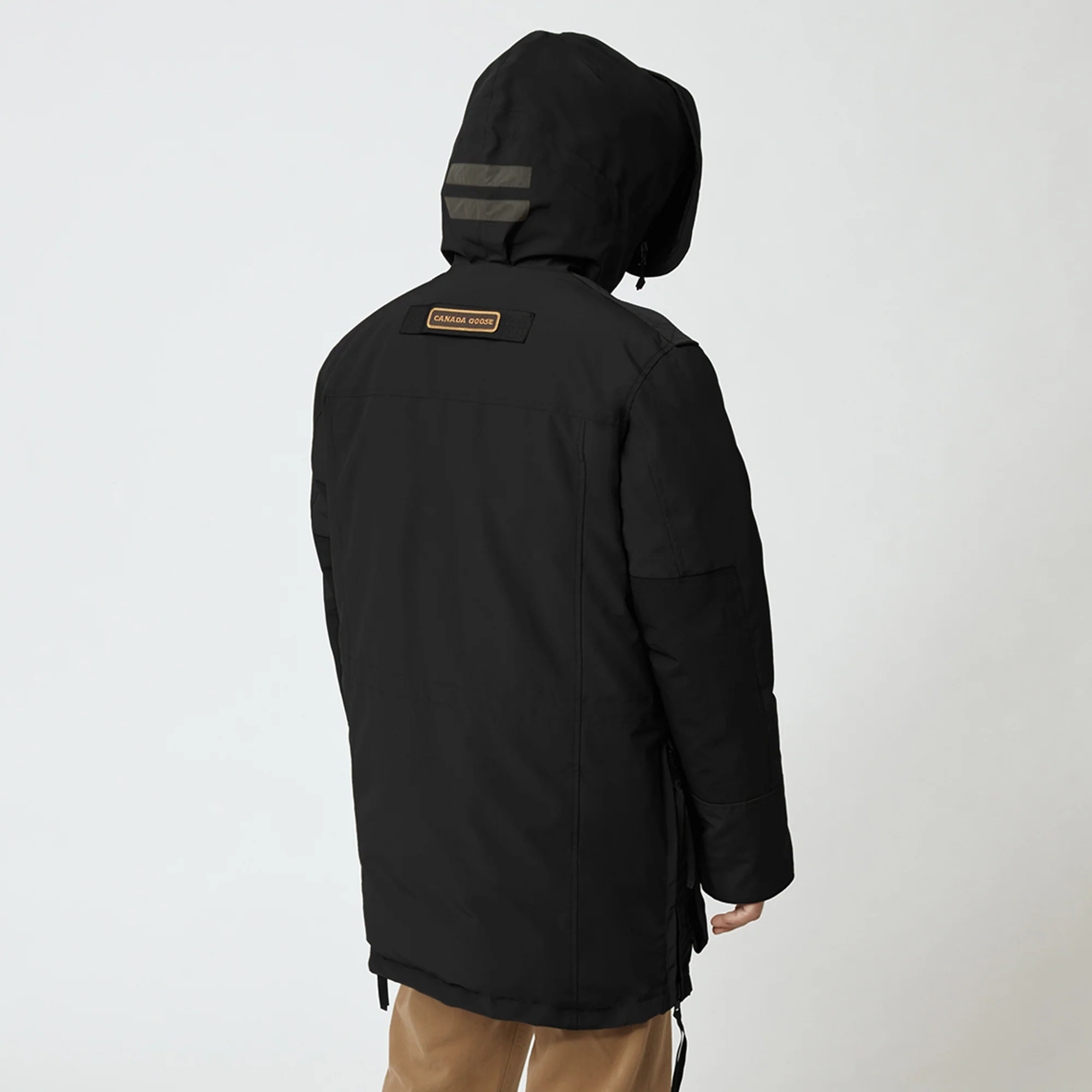 Canada Goose Mens Macculloch Parka 'Black-Noir' - Image 3