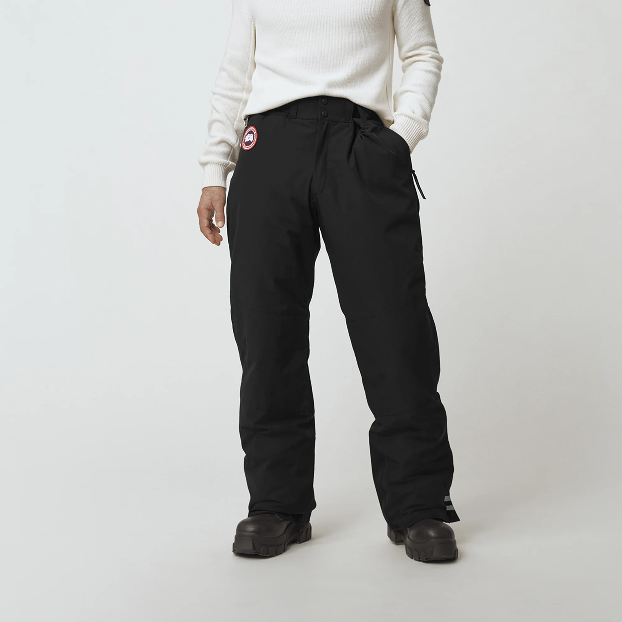 Canada Goose Mens Tundra Down Pants 'Black' - Image 2