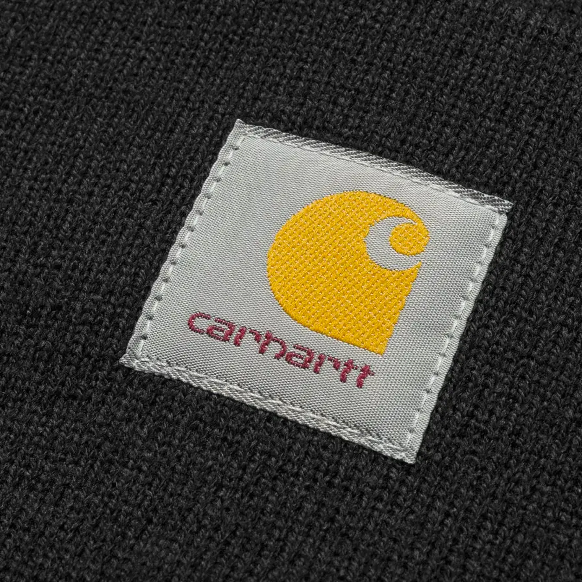 Carhartt WIP Acrylic Watch Hat Black - Image 3