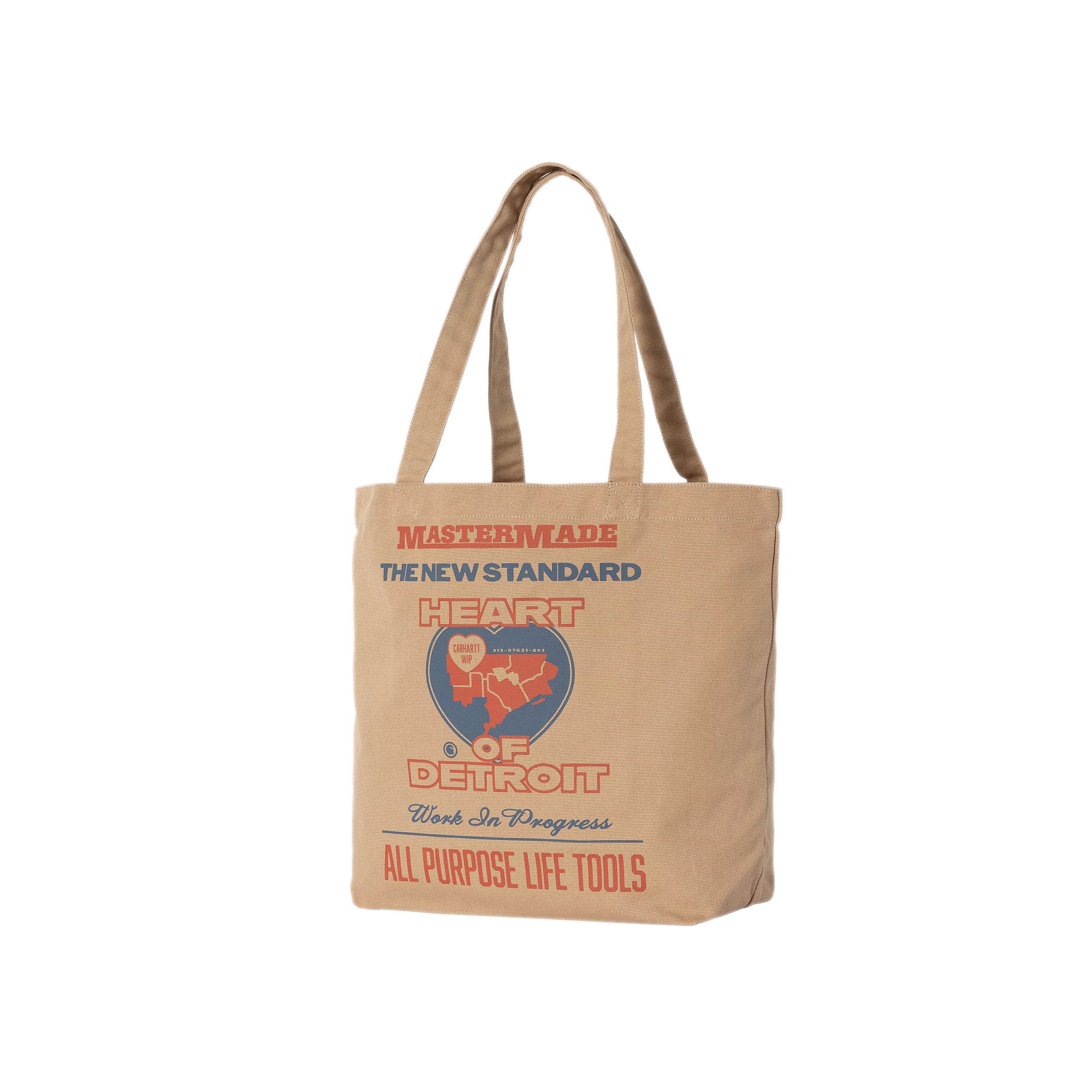 Carhartt WIP Canvas Graphic Tote Bag - Image 3