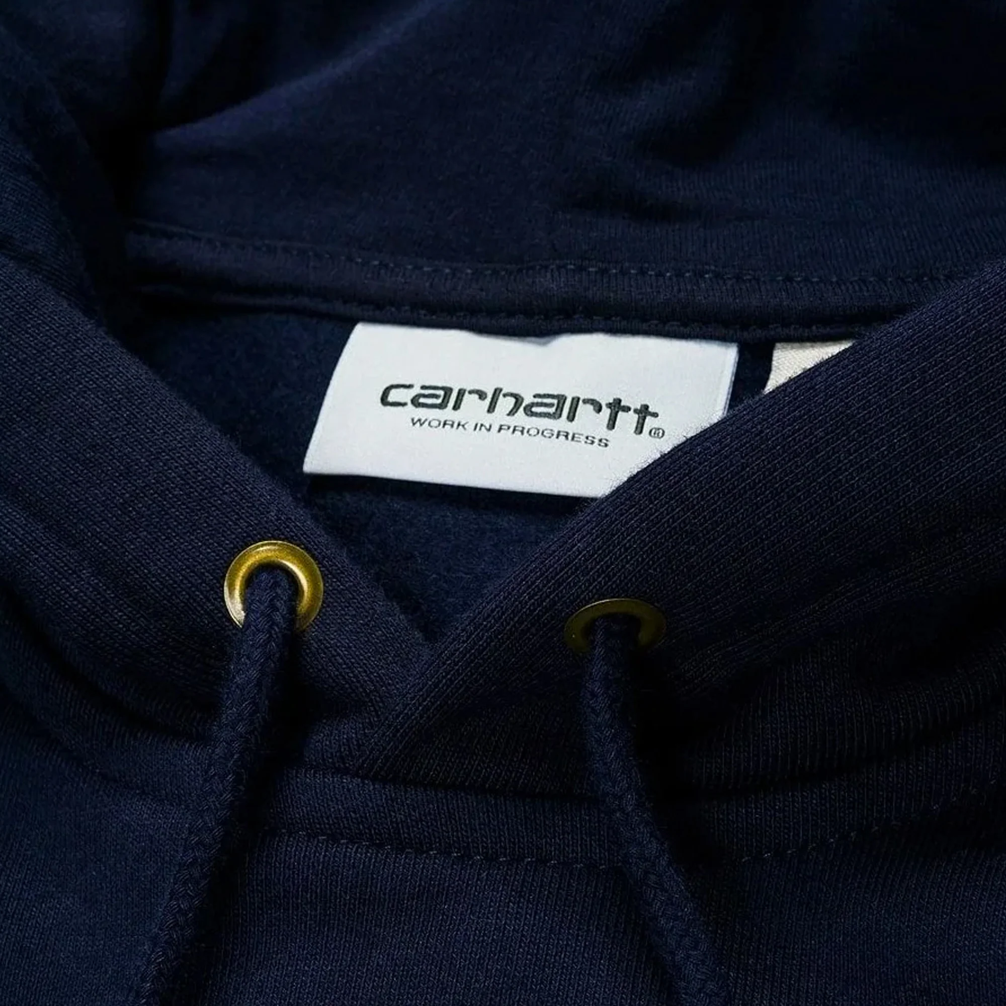 Carhartt WIP Mens Chase Hoodie Dark Navy - Image 3