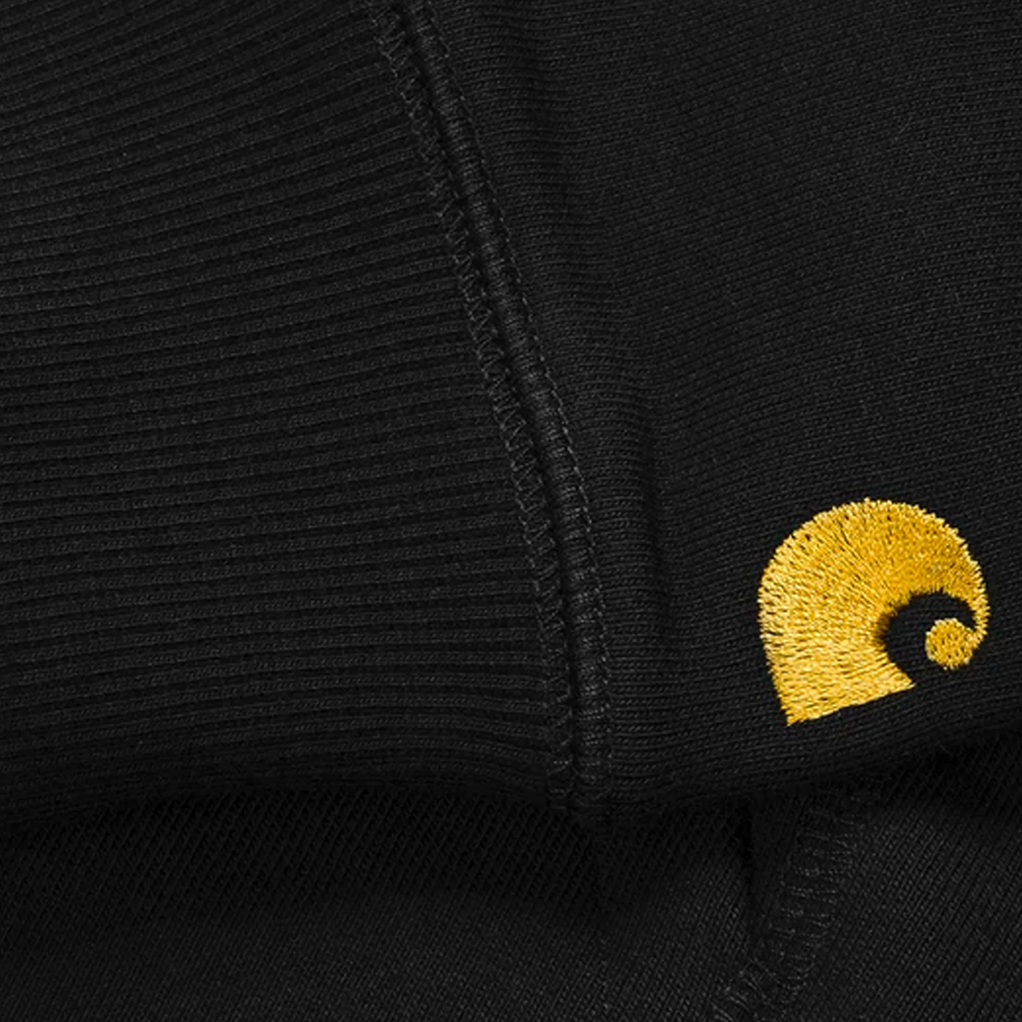 Carhartt WIP Mens Chase Jacket Black - Image 2