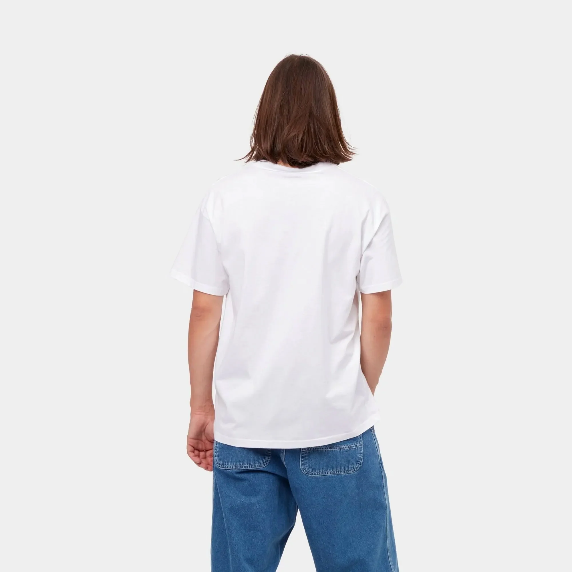 Carhartt WIP Mens Chocolate Bar Tshirt 'White' - Image 4