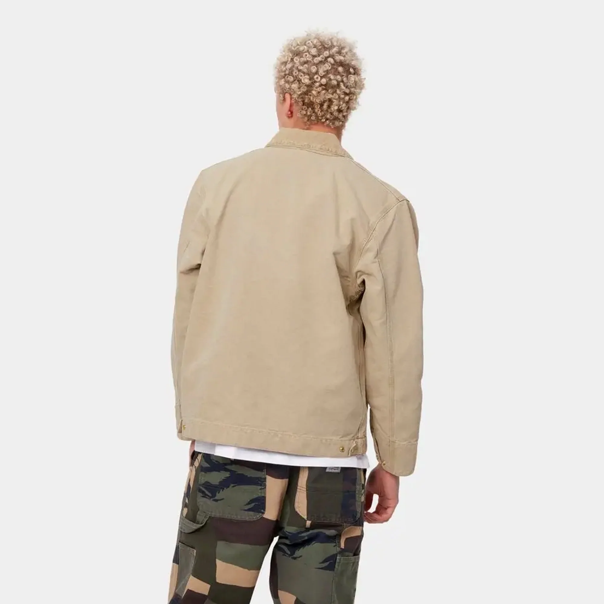 Carhartt WIP Mens Detroit Jacket Dusty Brown - Image 4