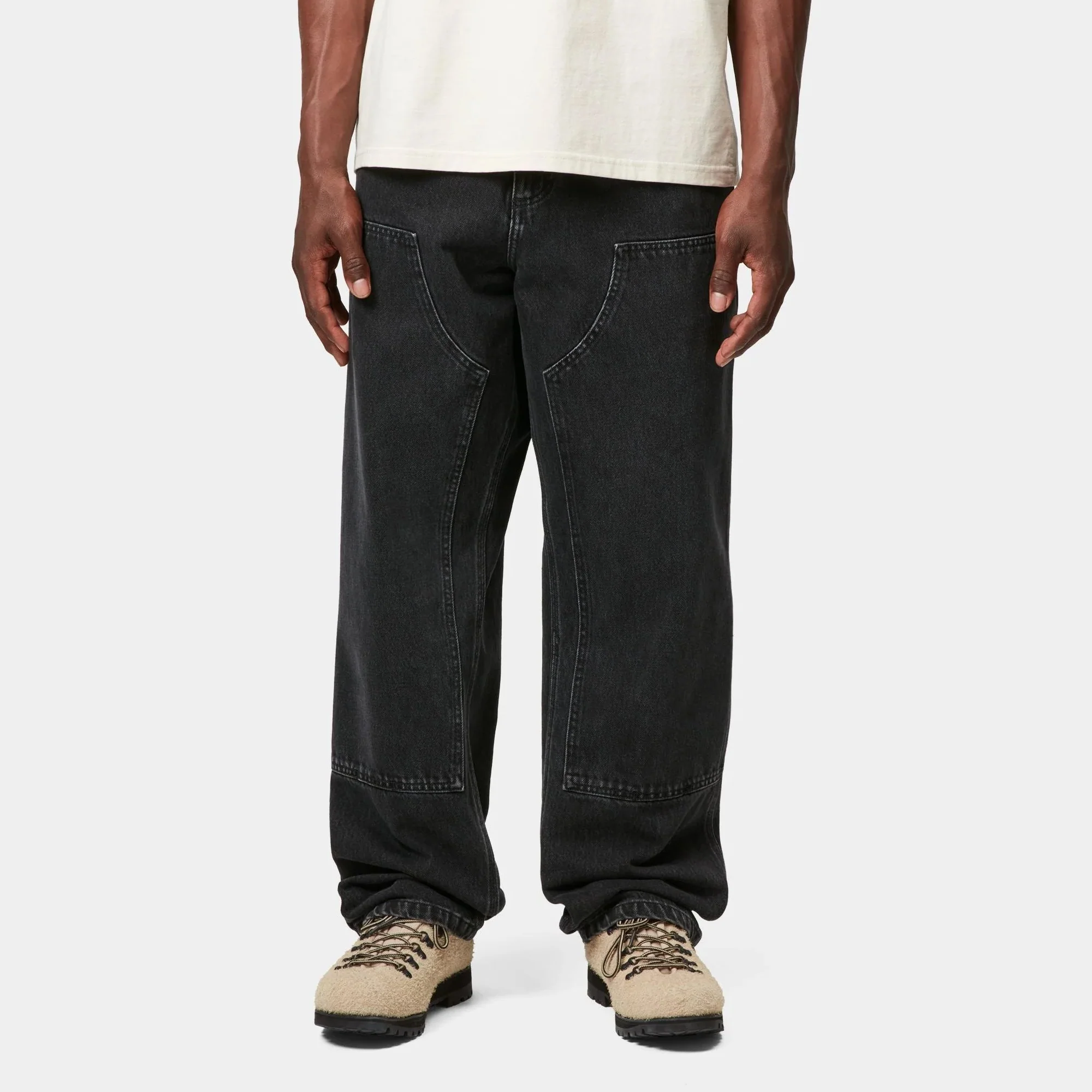 Carhartt WIP Mens Double Knee Pant - Image 2