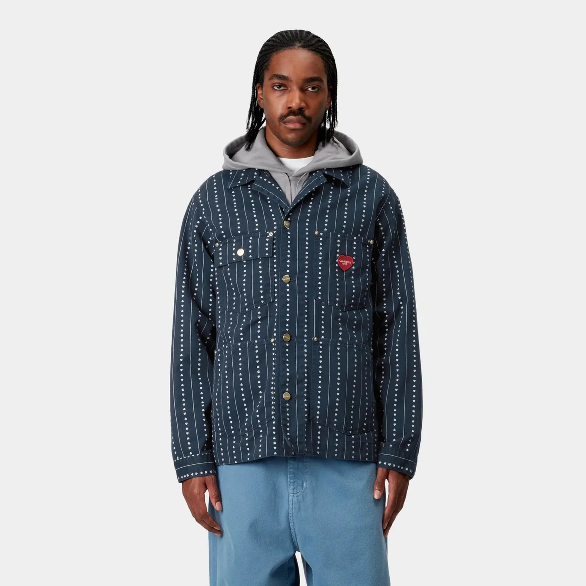 Carhartt WIP Mens Drewe Chore Coat - Image 2
