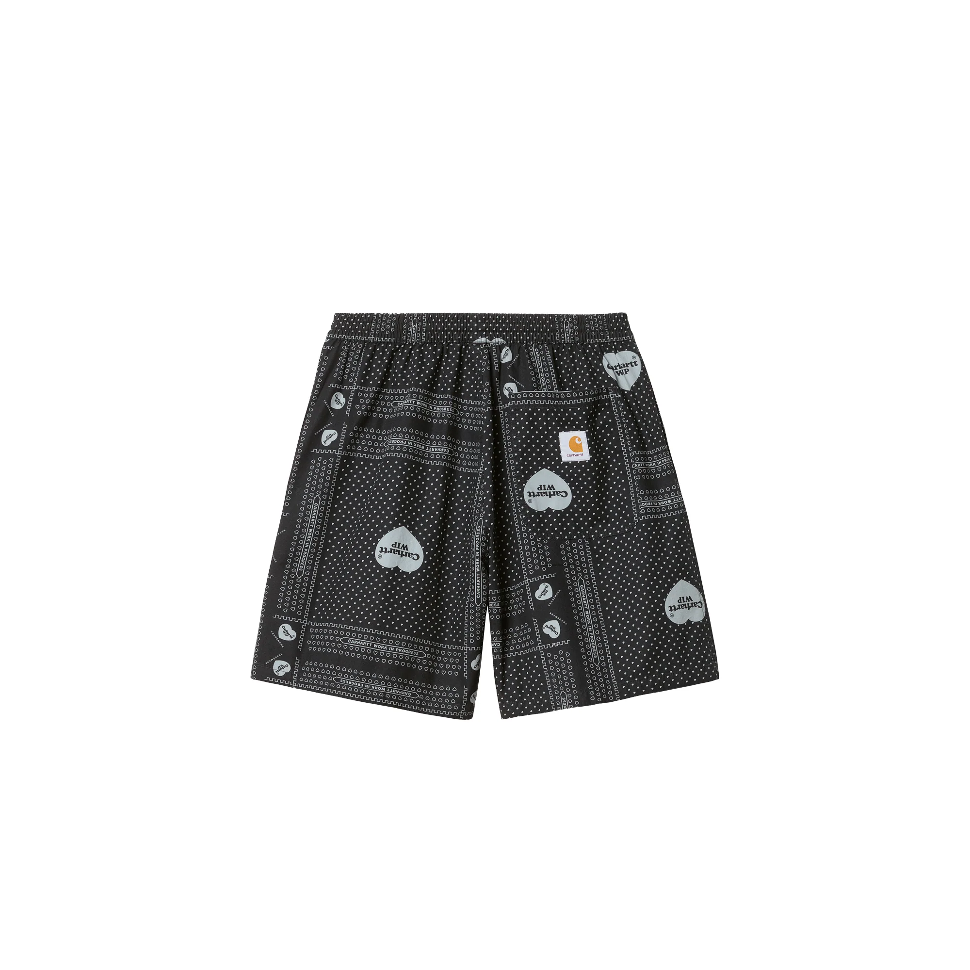 Carhartt WIP Mens Heart Bandana Shorts - Image 2