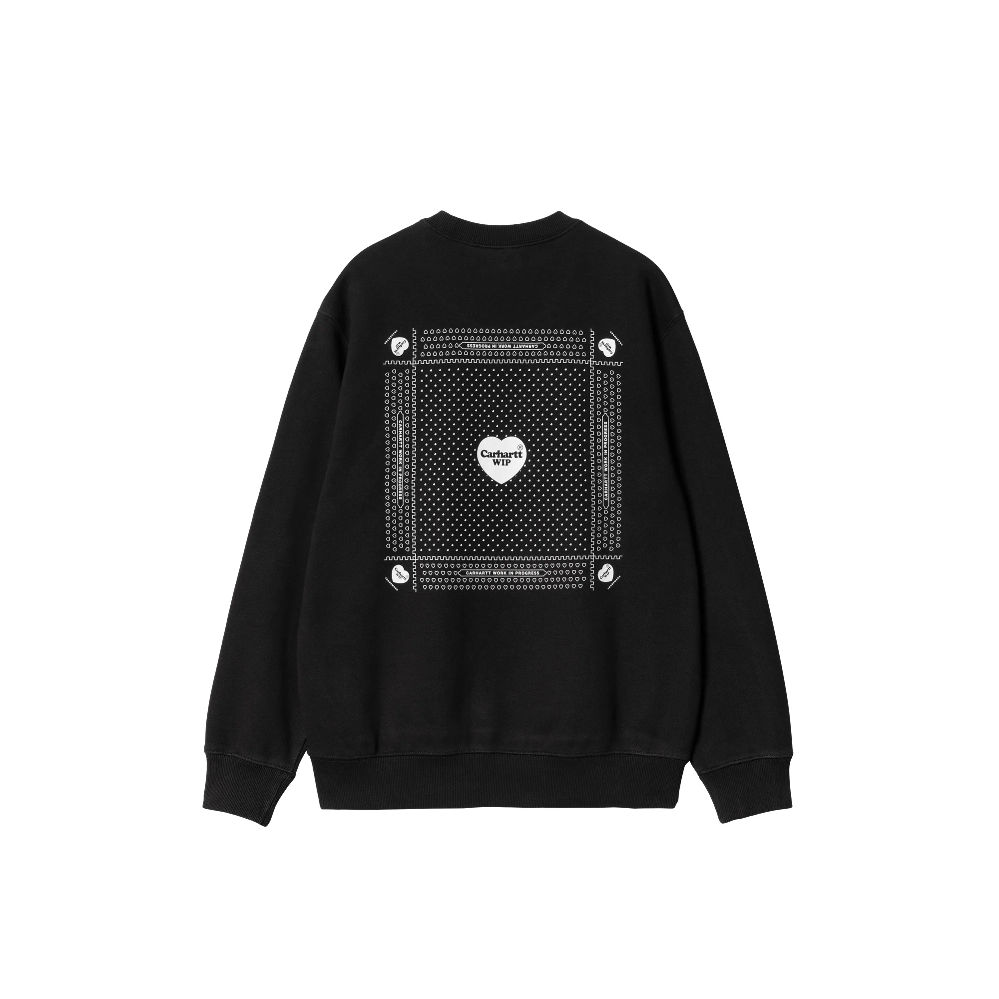 Carhartt WIP Mens Heart Bandana Sweatshirt - Image 2