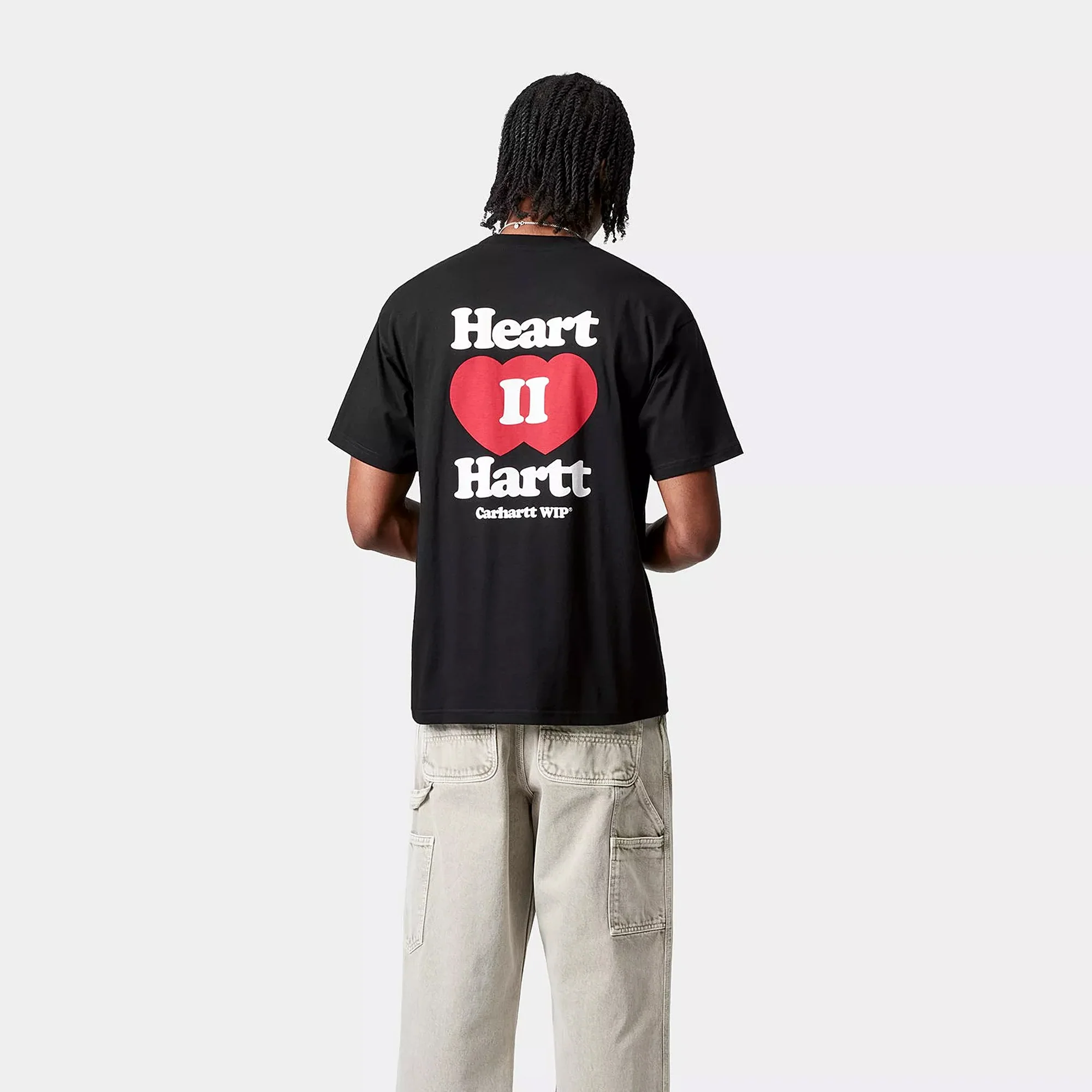 Carhartt WIP Mens Heart II Hartt Tee - Image 2