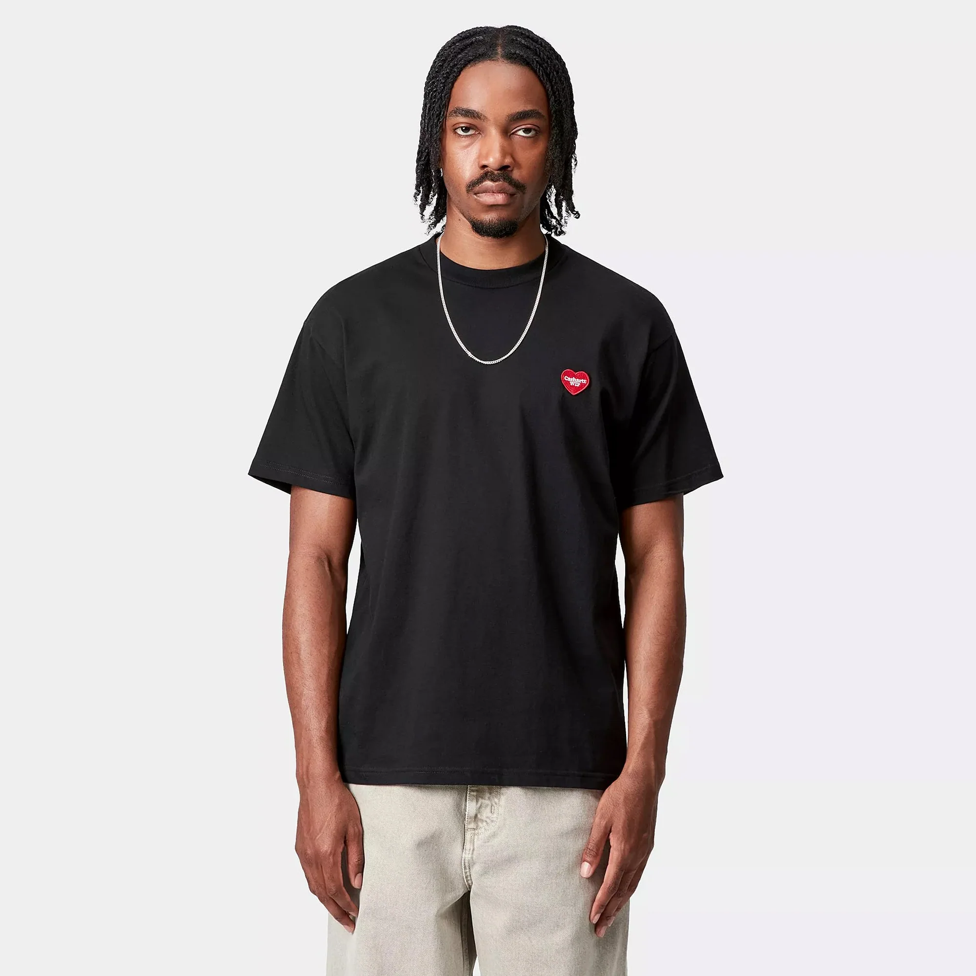 Carhartt WIP Mens Heart II Hartt Tee - Image 3