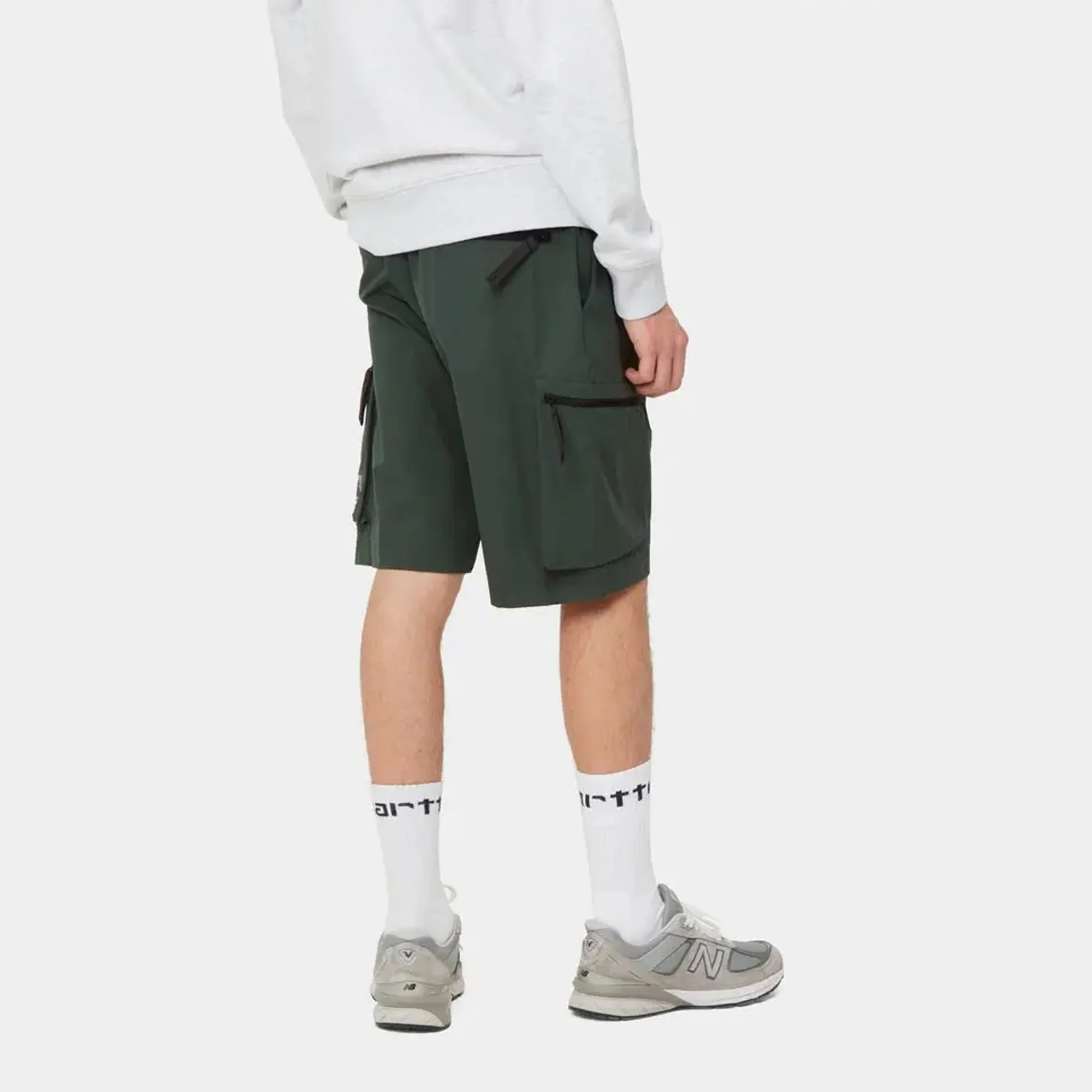 Carhartt WIP Mens Hewitt Short Hemlock Green - Image 4