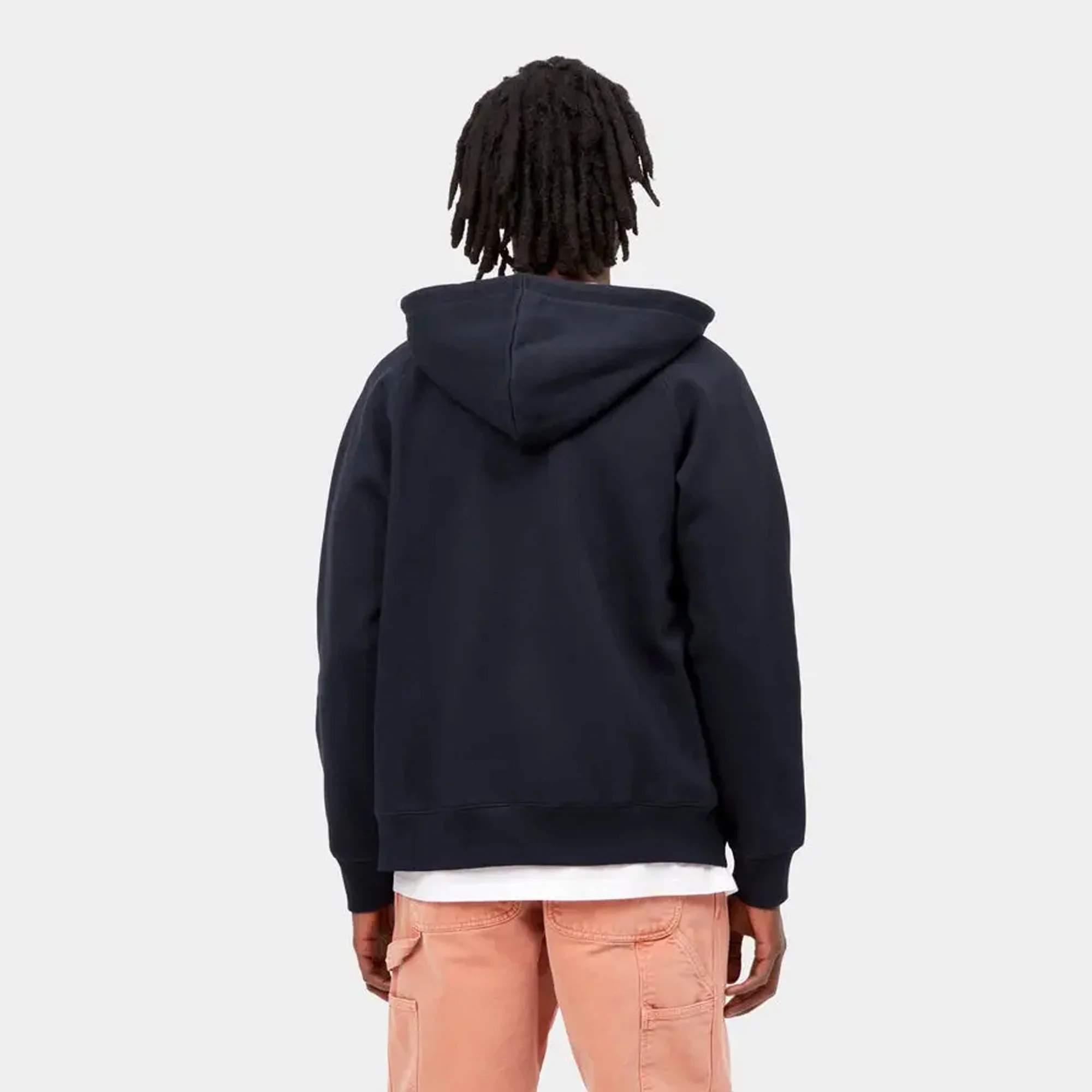 Carhartt WIP Mens Chase Jacket Dark Navy - Image 4