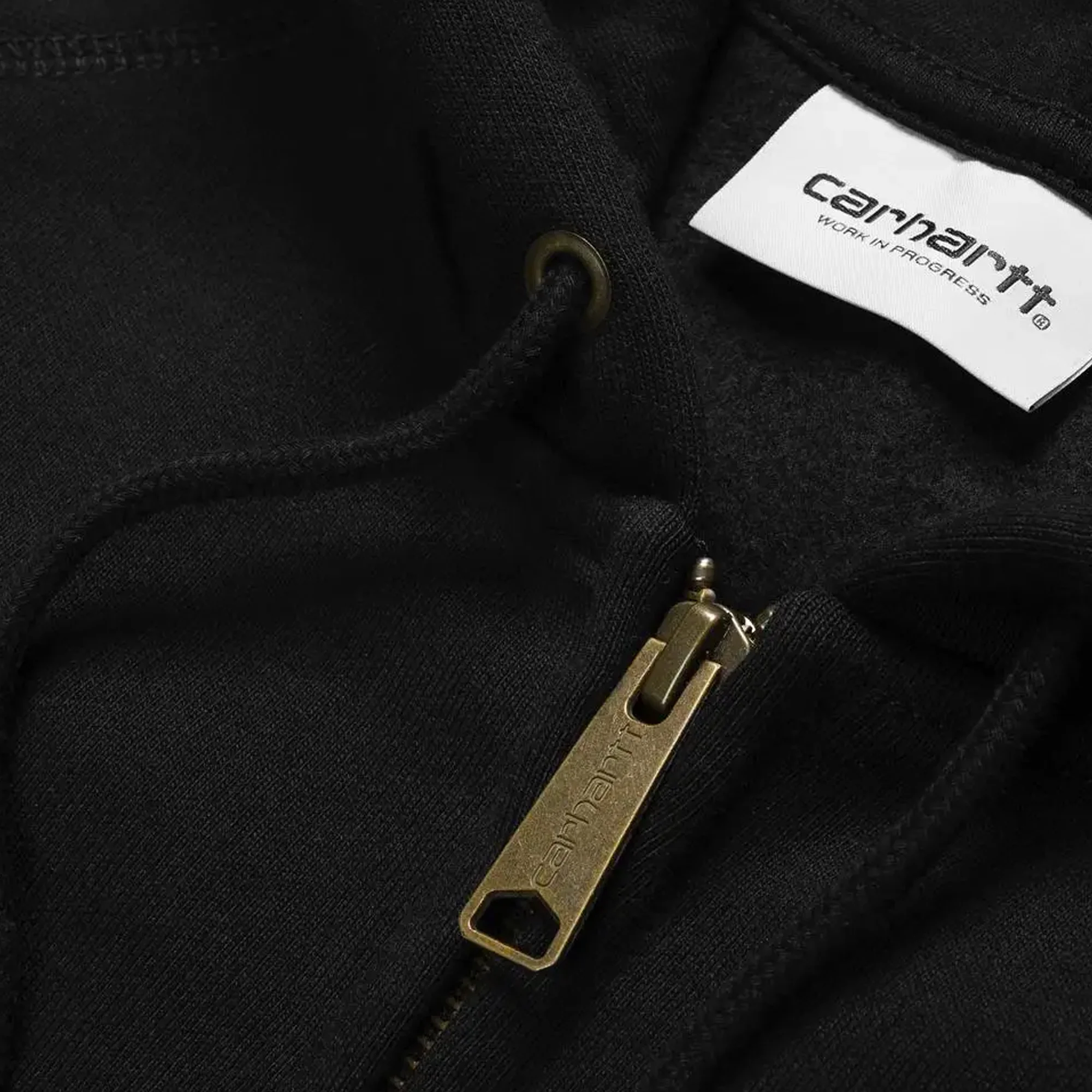 Carhartt WIP Mens Hooded Chase Jacket 'Black' - Image 4